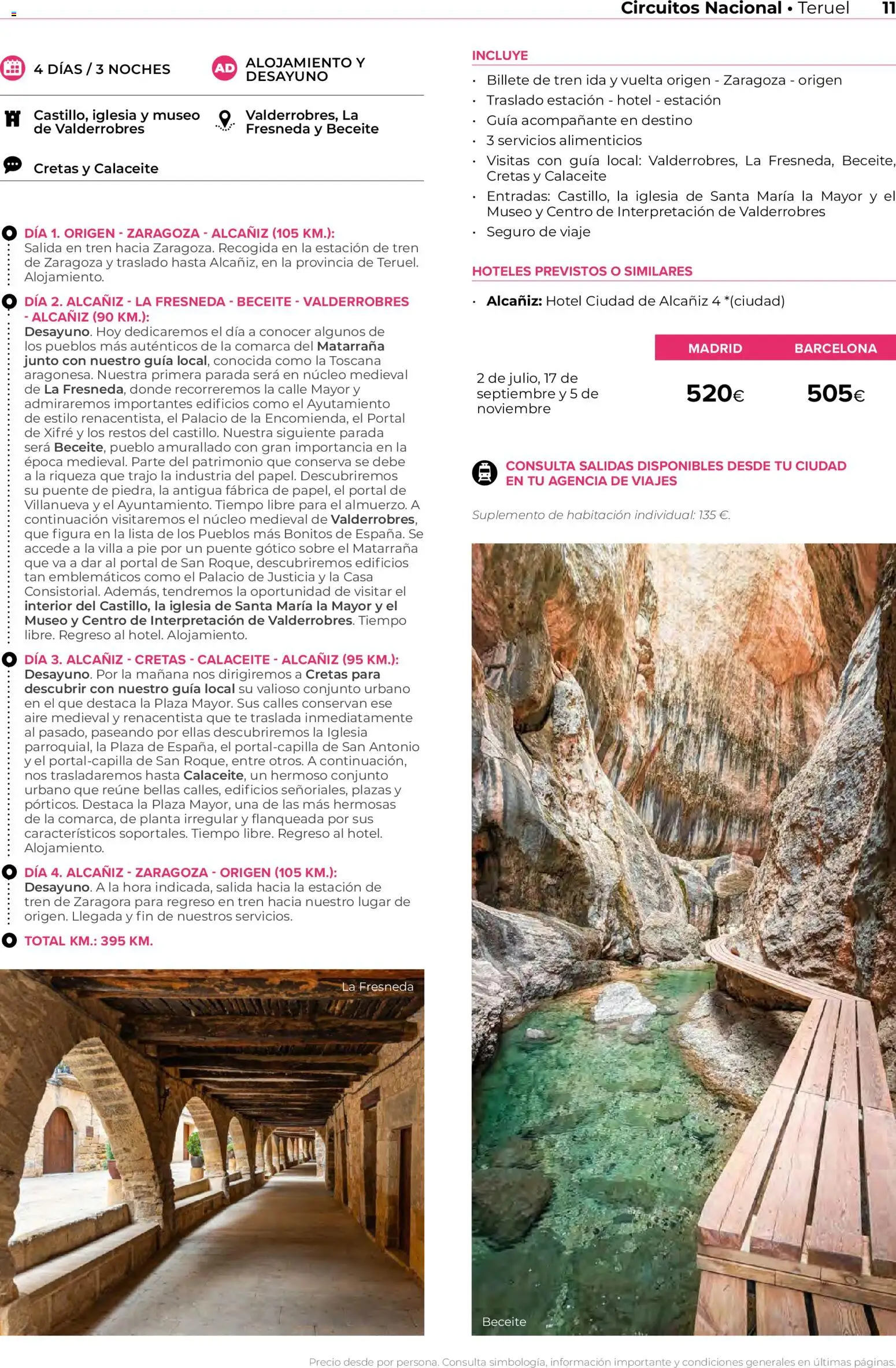 Viajes El Corte Inglés Circuitos exclusivos │ válido desde el 28.03.2026 | Página: 11 | Productos: Té