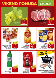 Konzum Katalog - Pregled kataloga iz trgovine Konzum, vrijedi od 07.10.2026 | Stranica: 59 | Proizvodi: Chips, Hrana za pse, Kulen, Grožđe