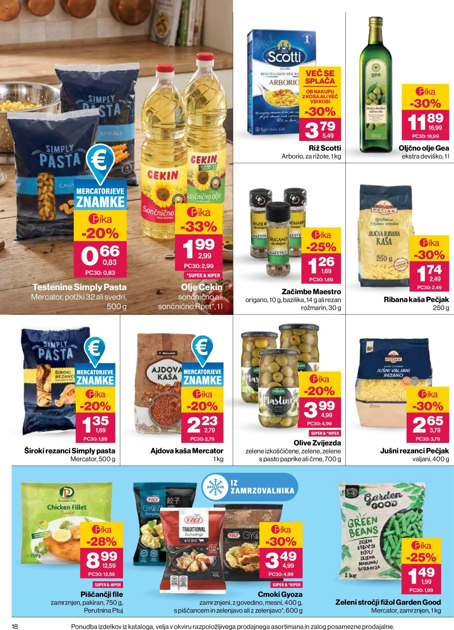Novi Mercator katalog ponudbe – veljaven od 29.10.2026 | Stran: 18