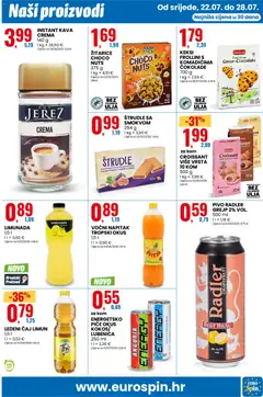 INSTANT KAVA CREMA, INSTANT KAVA CREMA 140 g - Pregled kataloga iz trgovine Eurospin, vrijedi od 22.07.2026 | Stranica: 5