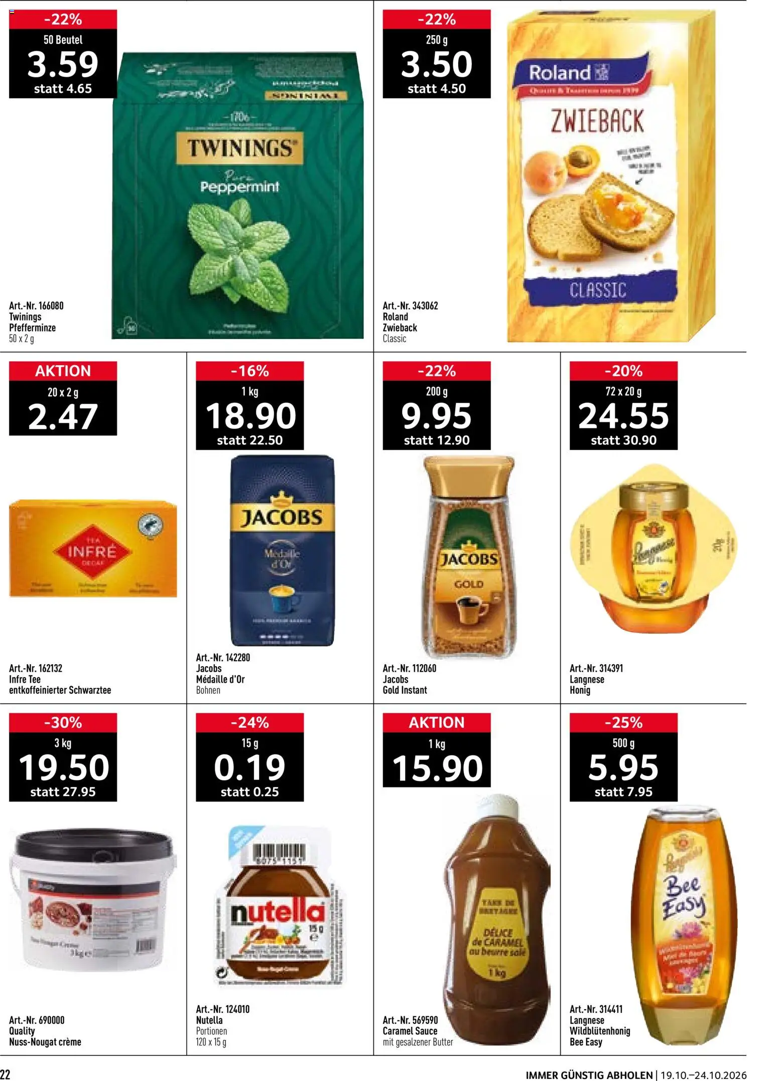 Prodega aktionen – gültig ab 19.10.2026 | Seite: 22