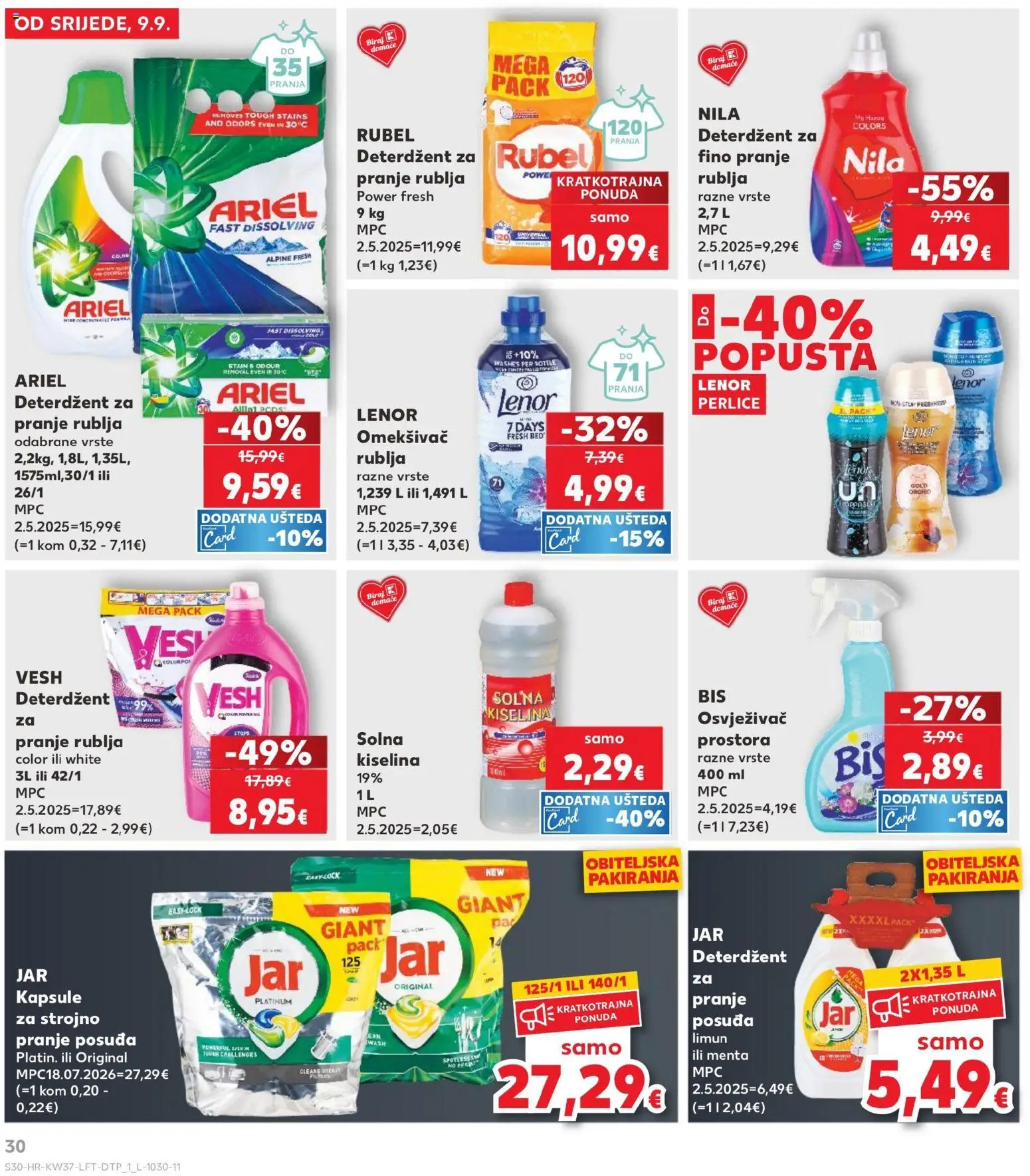 Kaufland katalog | vrijedi od 09.09.2026 | Stranica: 30