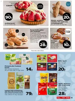 Kvickly - Tilbudsavis uge 25 gyldig fra 19/06/2026 | Side: 15 | Produkter: Pitabrød, Pølsebrød, Græskar, Instant Kaffe