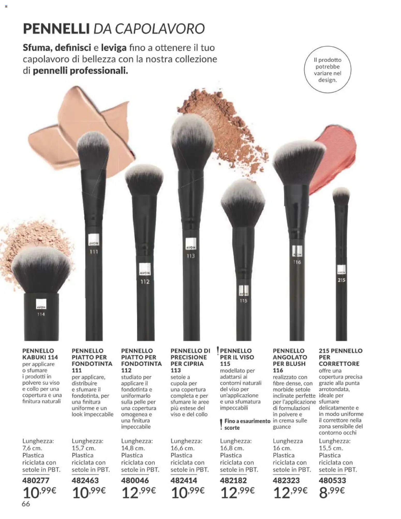 Volantino Avon del 01/09/2026 | Pagina: 66 | Prodotti: Fondotinta, Contorni, Collo, Blush