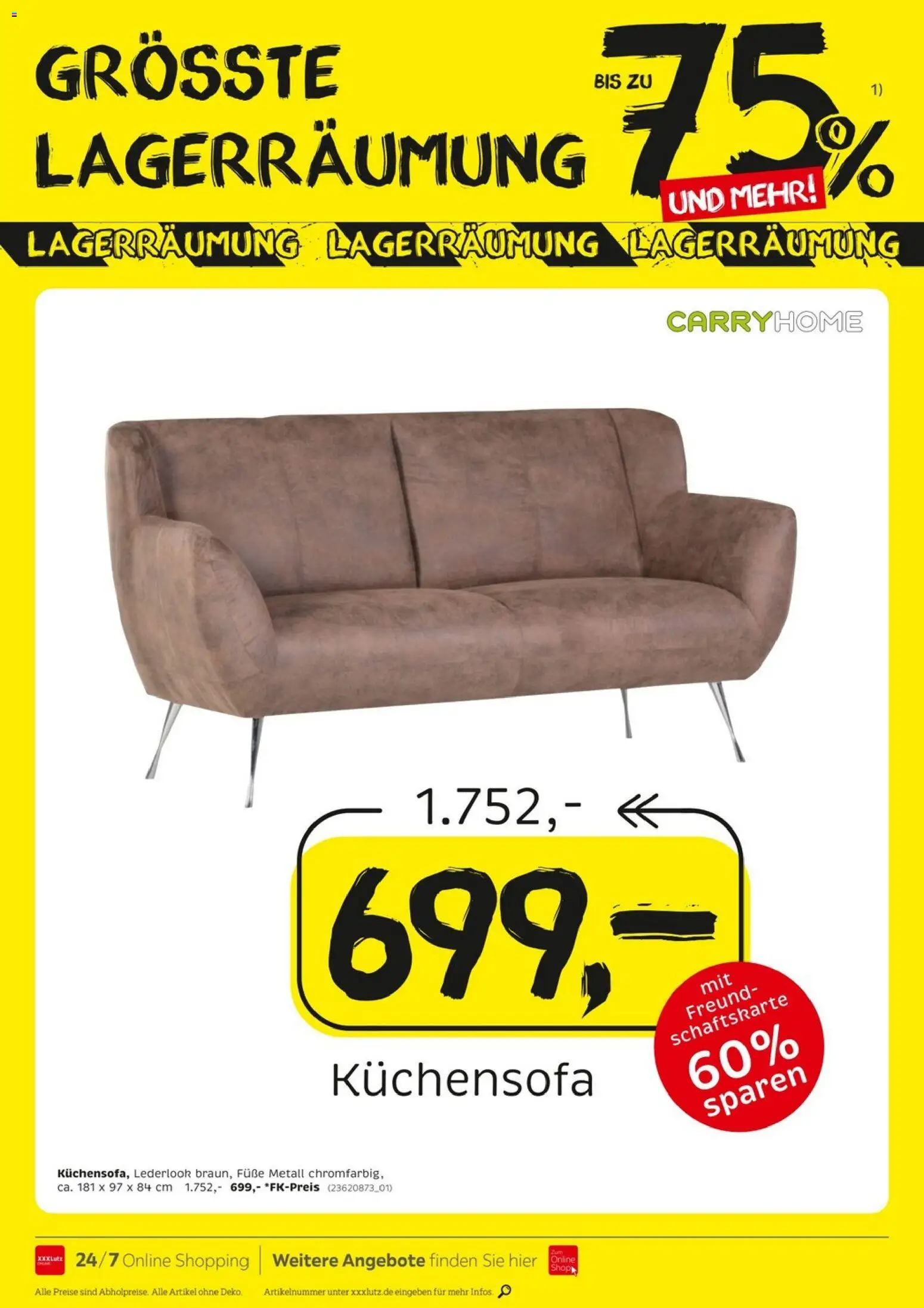 XXXLutz Größte Lagerräumung – gültig ab 04.07.2026 | Seite: 18