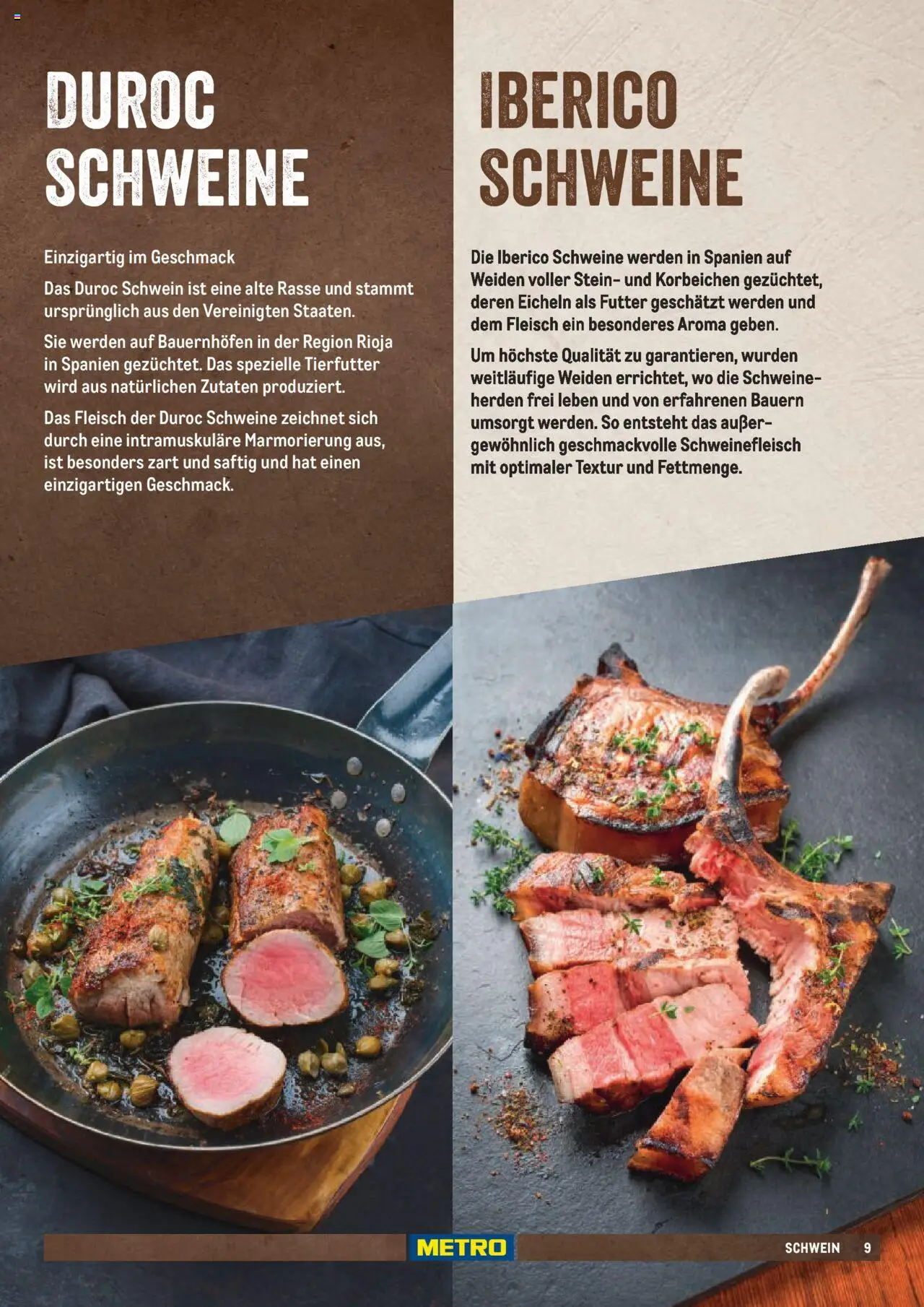 Metro  Fleischsortiment – gültig ab 01.05.2025 | Seite: 9 | Produkte: Schweinefleisch, Fleisch