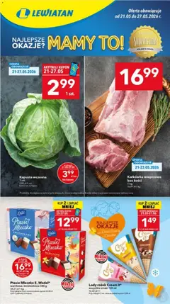 Pogląd oferty "Lewiatan gazetka - Katowice" - ważna od 21.05.2026