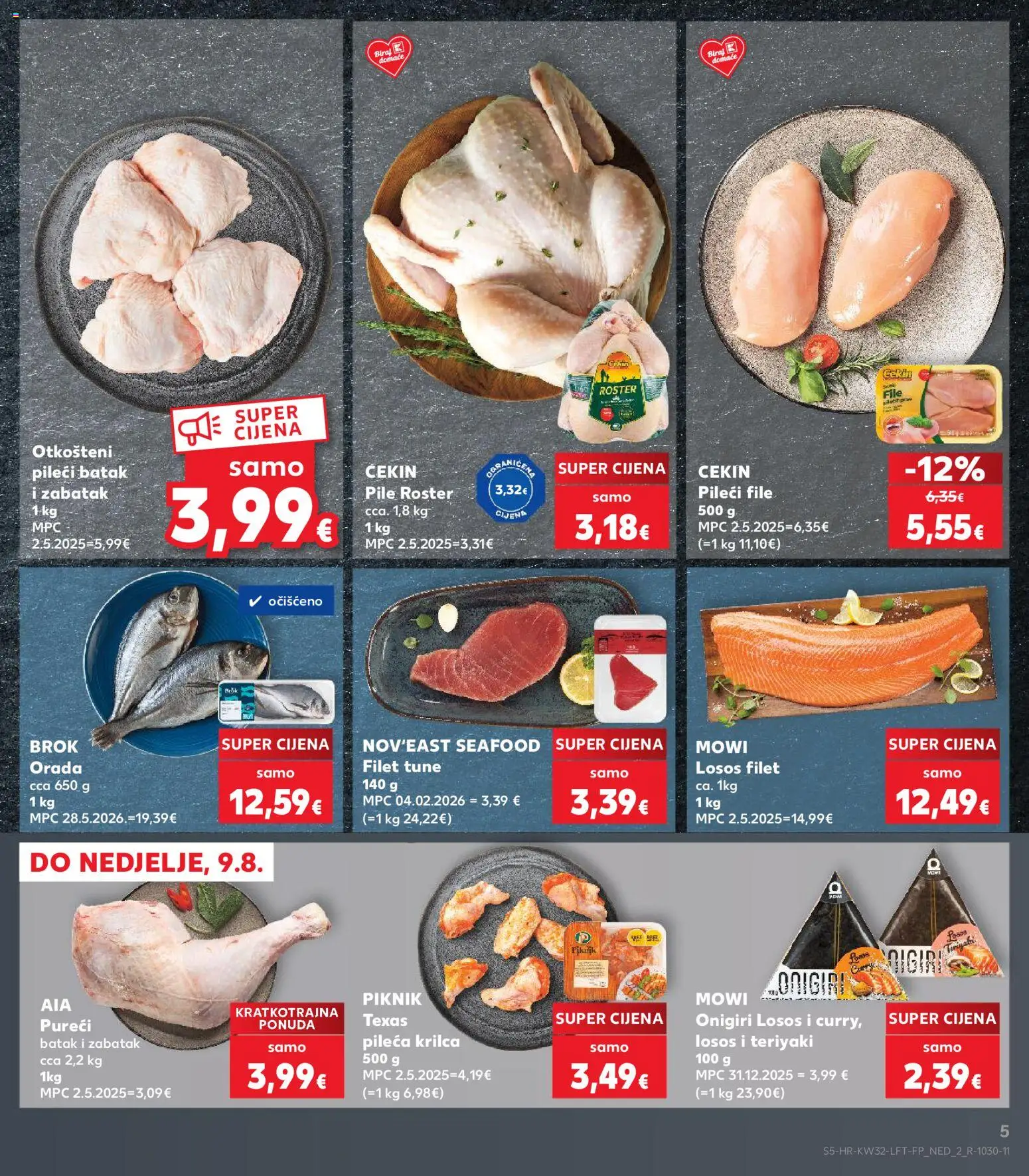 Kaufland HR akciós ujság - amely érvényes a következő dátumtól: 2026.08.06. | Oldal: 5