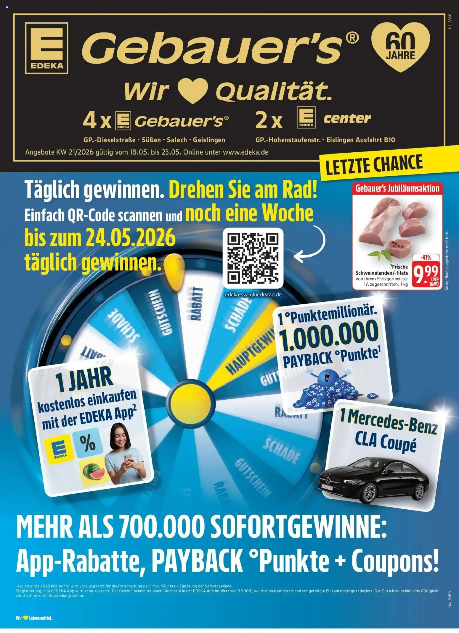 E center Prospekt Göppingen – gültig ab 17.05.2026 | Seite: 1