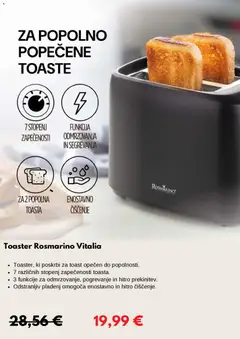 Vitapur katalog akcije – veljaven od 17.07.2026 | Stran: 10 | Izdelki: Toaster, Toast