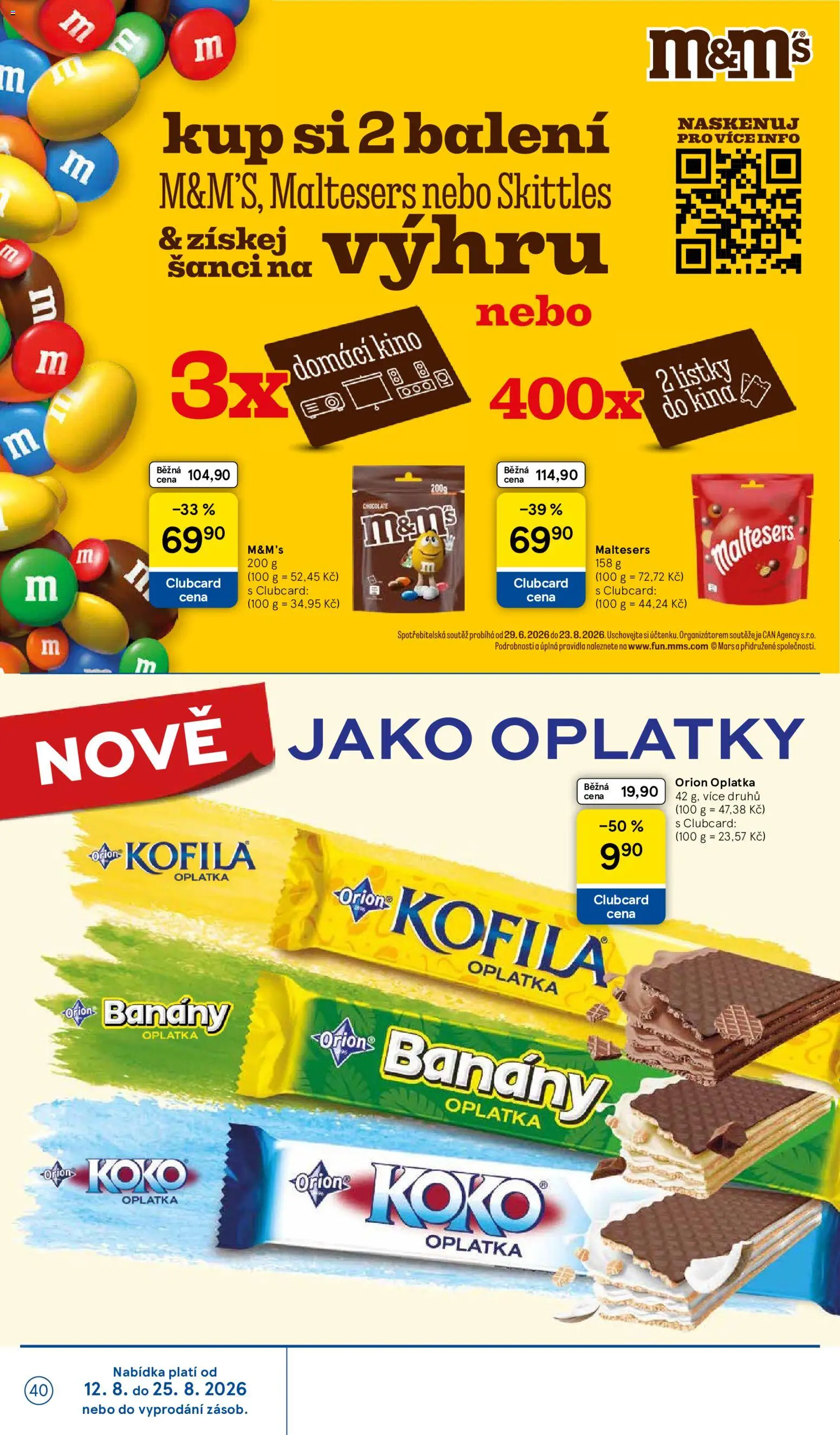 Tesco leták - Hypermarket od 12.08.2026 | Strana: 40