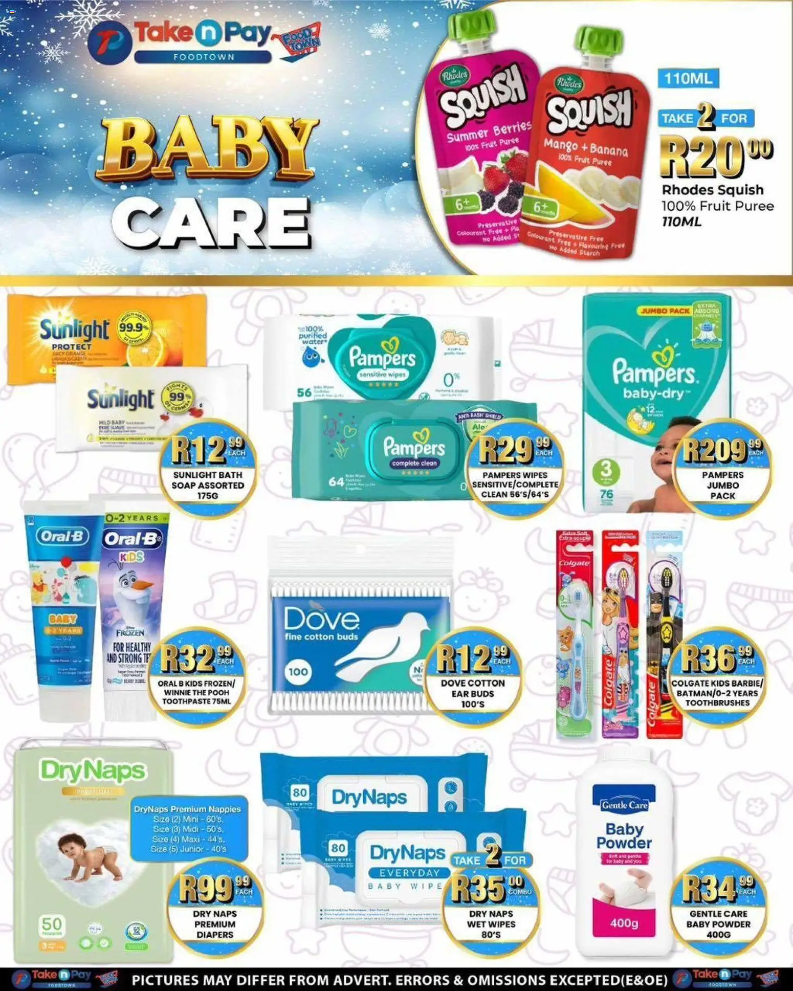 New Take n Pay catalogue – valid from 08.06.2026 | Page: 10 | Products: Soap, Preservative, Toothpaste, Nappies