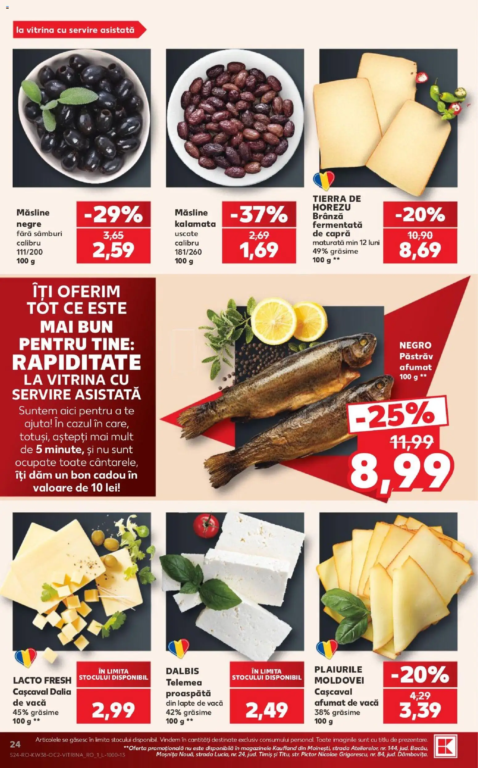 Kaufland RO akciós ujság - amely érvényes a következő dátumtól: 2026.09.16. | Oldal: 24