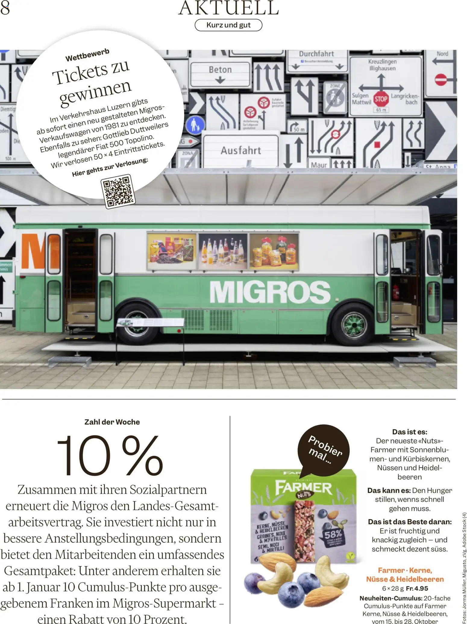 Migros aktionen Magazine – gültig ab 21.10.2026 | Seite: 8