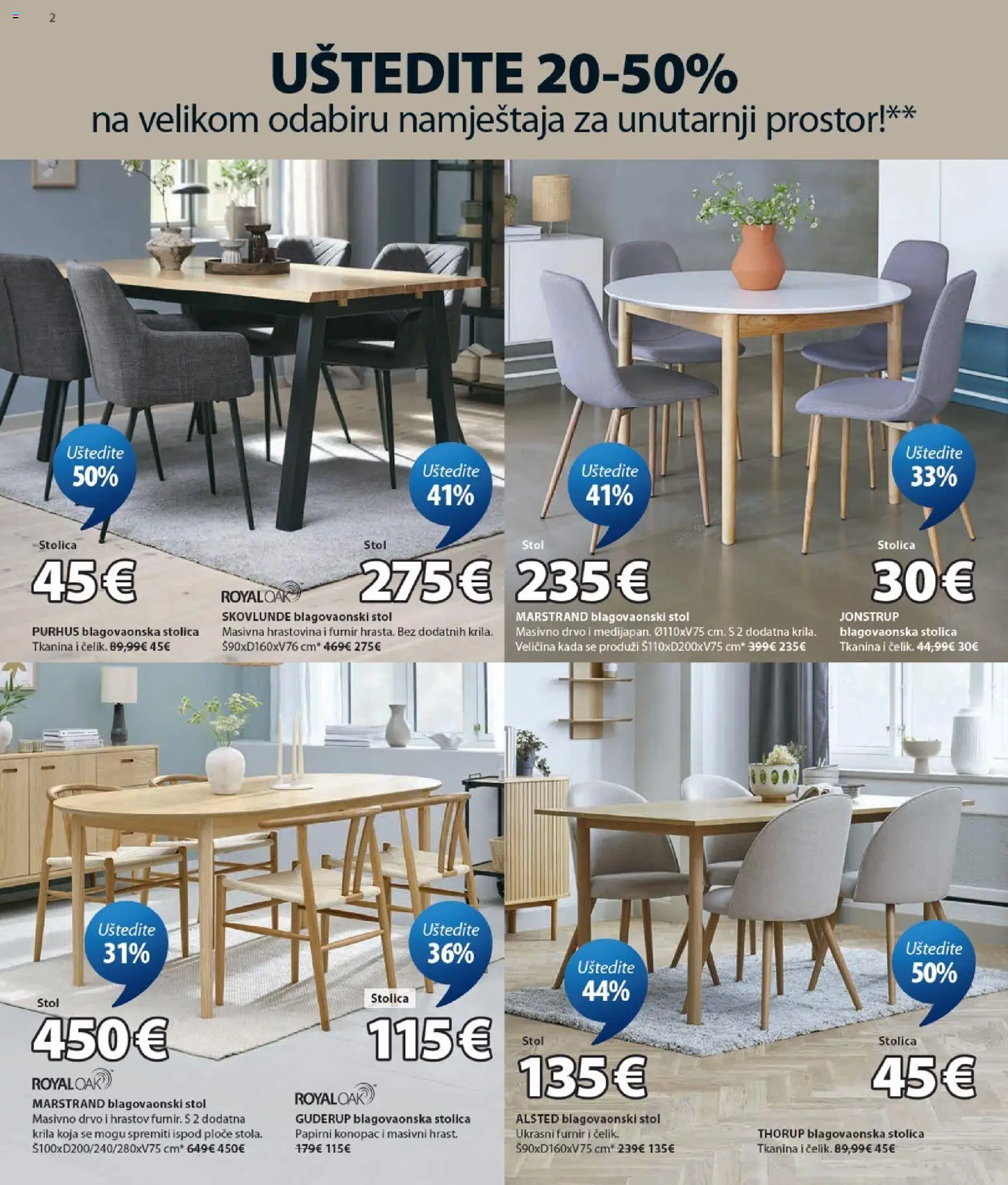JYSK katalog | vrijedi od 26.08.2026 | Stranica: 2