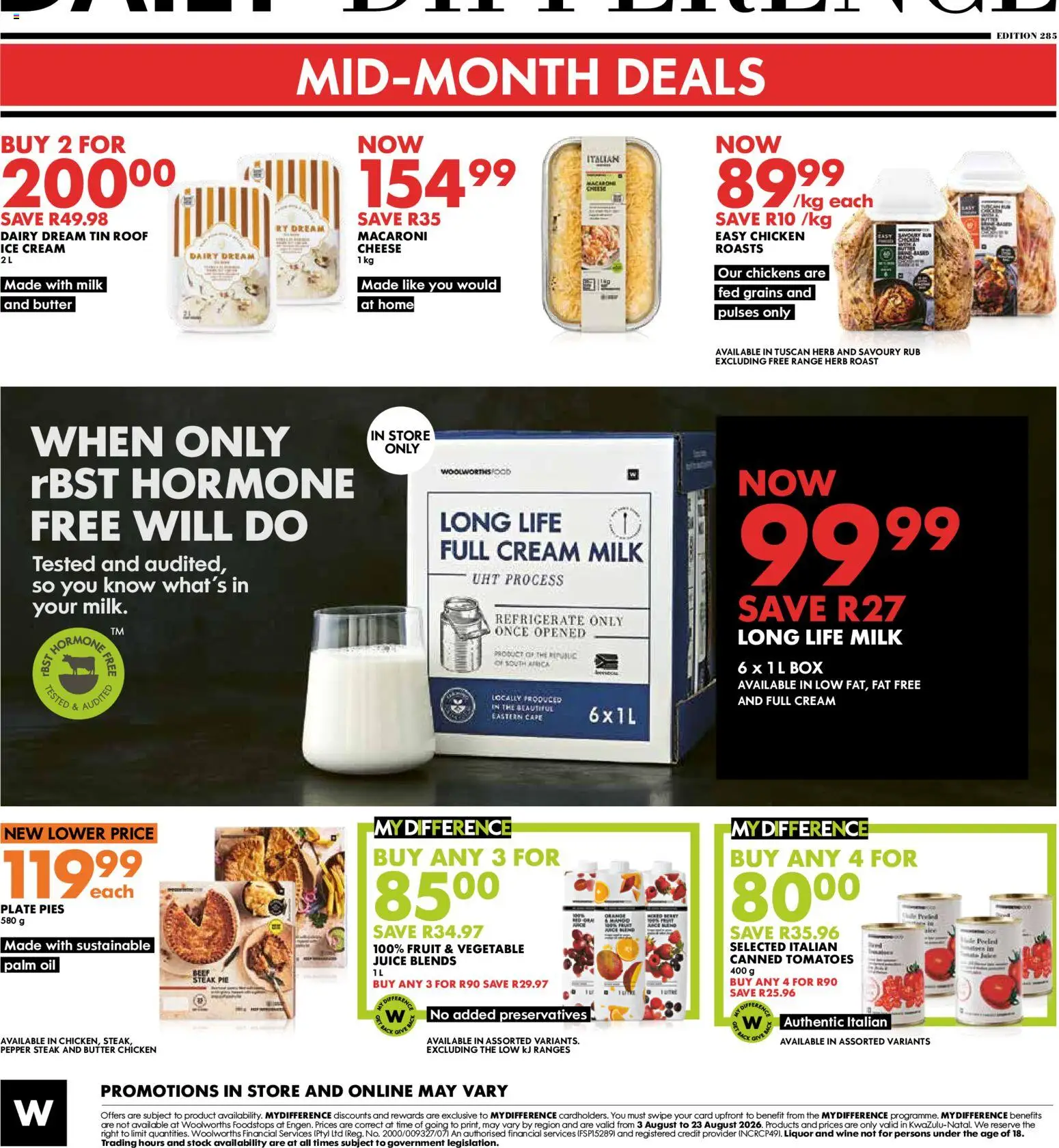 New Woolworths catalogue – valid from 03/08/2026 | Page: 8