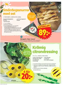 ICA Supermarket - Aktuella erbjudanden - Förhandsvisning av reklamblad från butik ICA Supermarket aktuell från 03/08/2026 | Sida: 6 | Produkter: Salt, Olivolja, Ost, Ägg