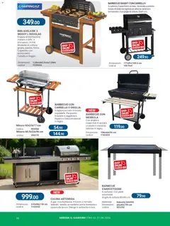 Anteprima del volantino CFadda volantino Arredo Esterno valido a partire dal 08.04.2026 | Pagina: 36 | Prodotti: Ripiano, Barbecue, Griglia, Armadietto