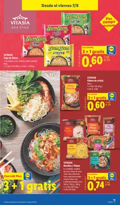 Vista previa Lidl folleto válido desde el 03/08/2026 | Página: 45 | Productos: Arroz, Fideos, Fideos de arroz