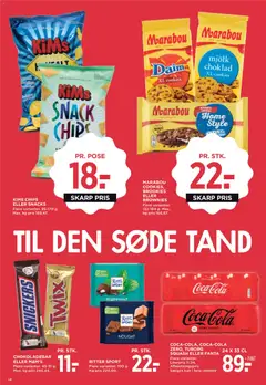 Meny - Tilbudsavis uge 28 gyldig fra 03/07/2026 | Side: 25 | Produkter: Brownies, Cookies, Squash, Fanta
