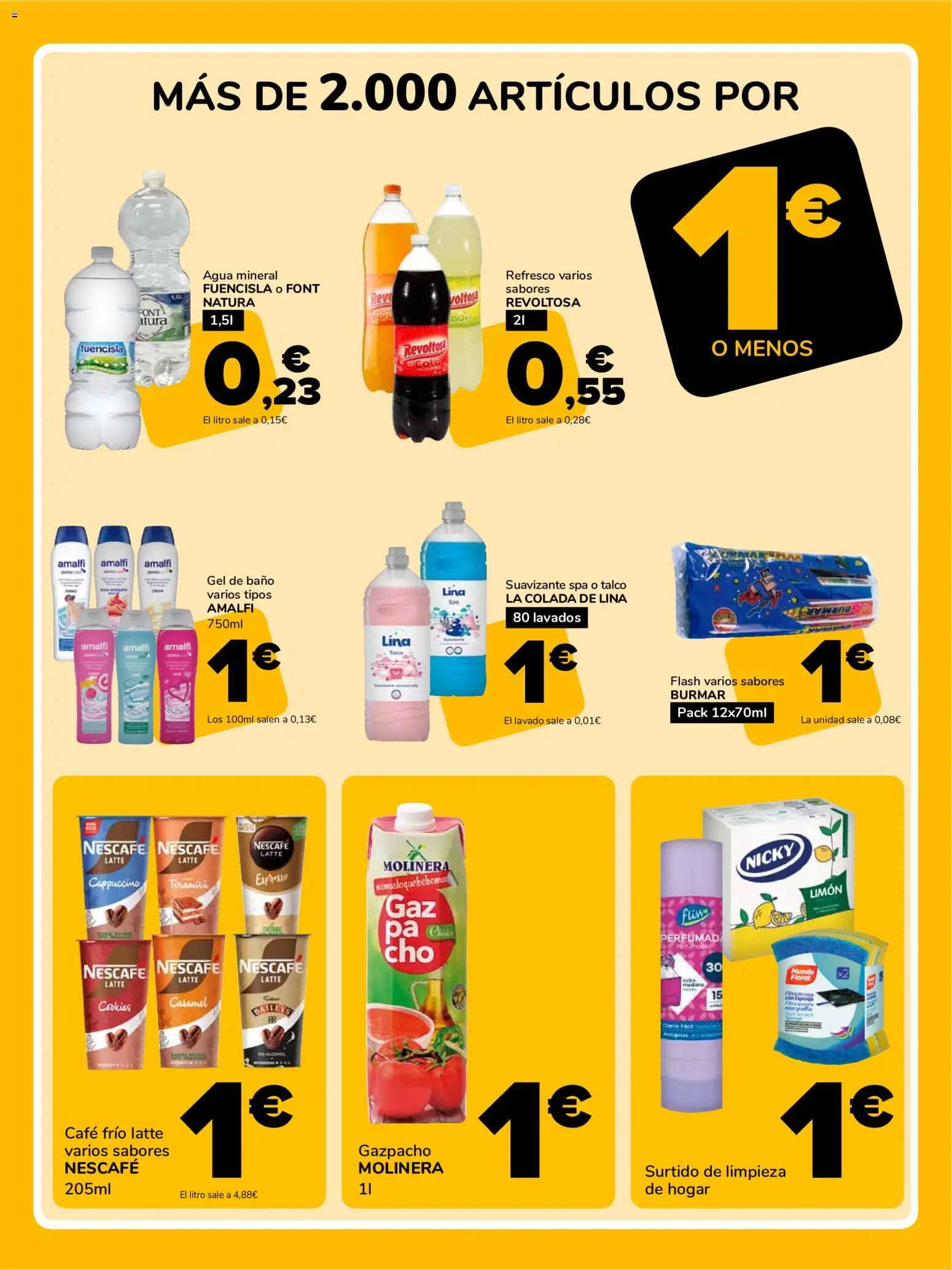 Supeco - folleto │ válido desde el 30/07/2026 | Página: 5 | Productos: Café, Gazpacho, Agua mineral, Baño