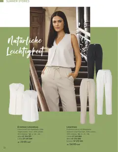 Tchibo aktionen ab 01.07.2026 gültig | Seite: 22 | Produkte: Leinenhose, Creme