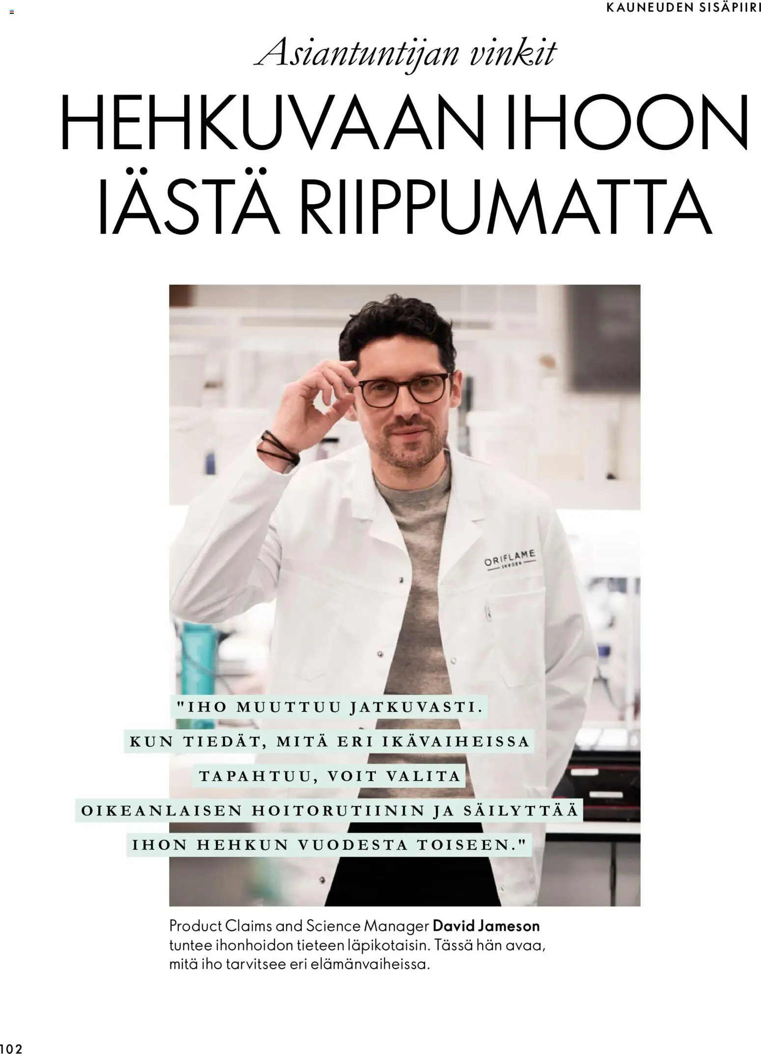 Oriflame tarjoukset – voimassa 18/11/2026 alkaen | Sivu: 102 | Tuotteet: Jameson