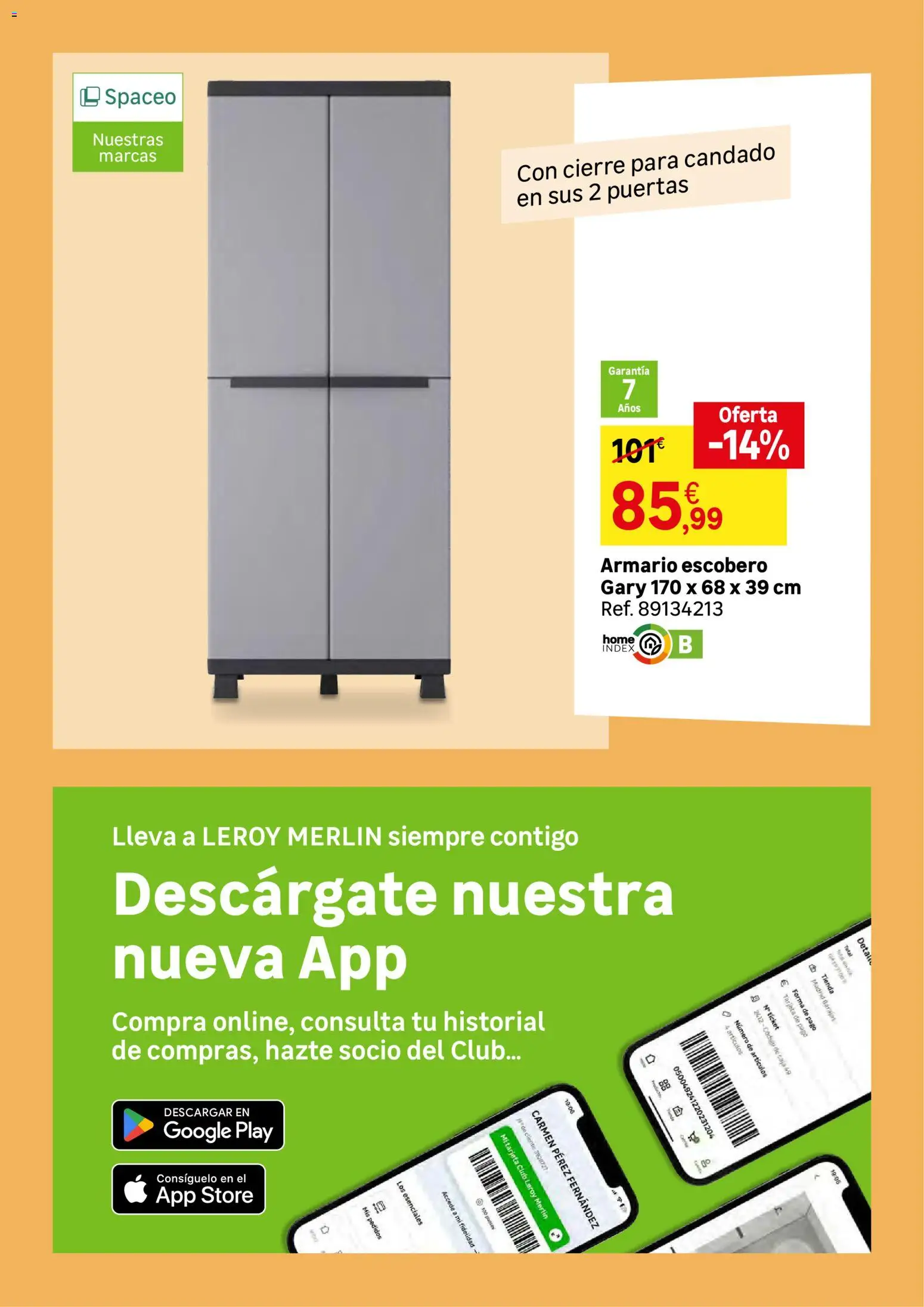 Leroy Merlin catálogo │ válido desde el 21/07/2026 | Página: 67 | Productos: Armario, Caja