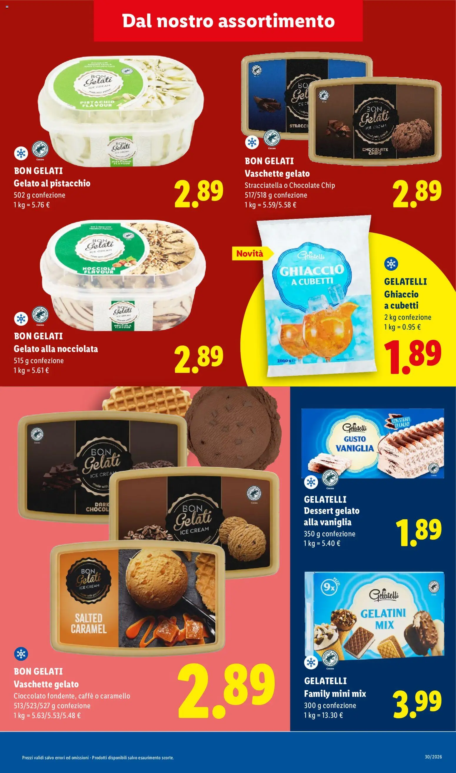 Volantino Lidl del 10/08/2026 | Pagina: 11 | Prodotti: Caffè, Cioccolato, Vaschette, Dessert