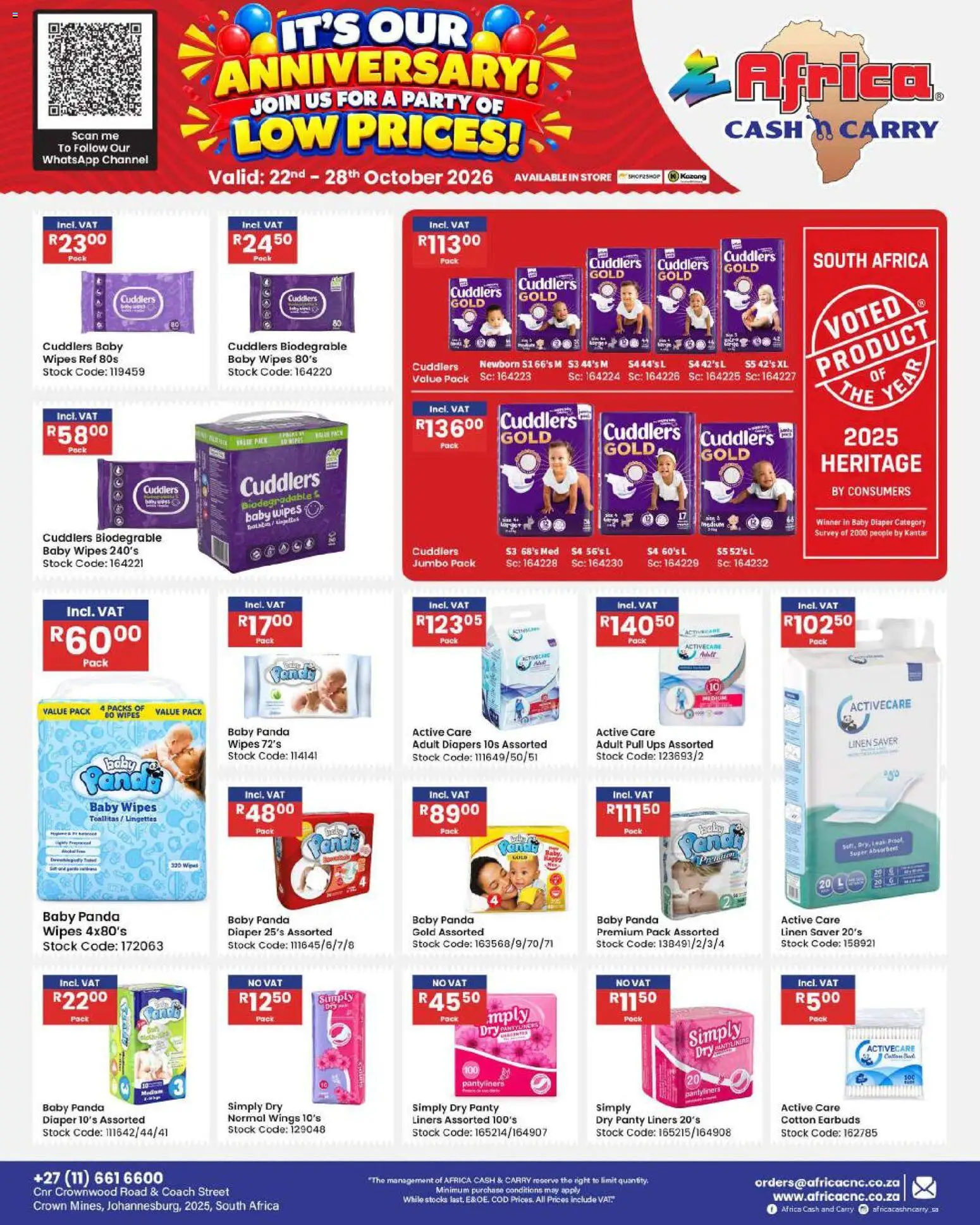New Africa Cash & Carry catalogue – valid from 22/10/2026 | Page: 85