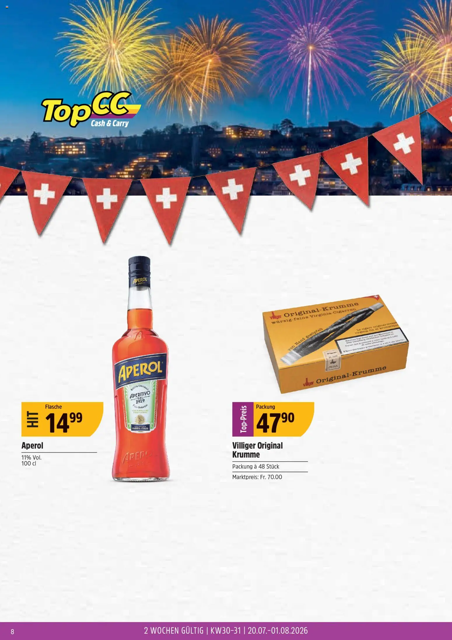 TopCC aktionen 1.August-Feier – gültig ab 20.07.2026 | Seite: 8
