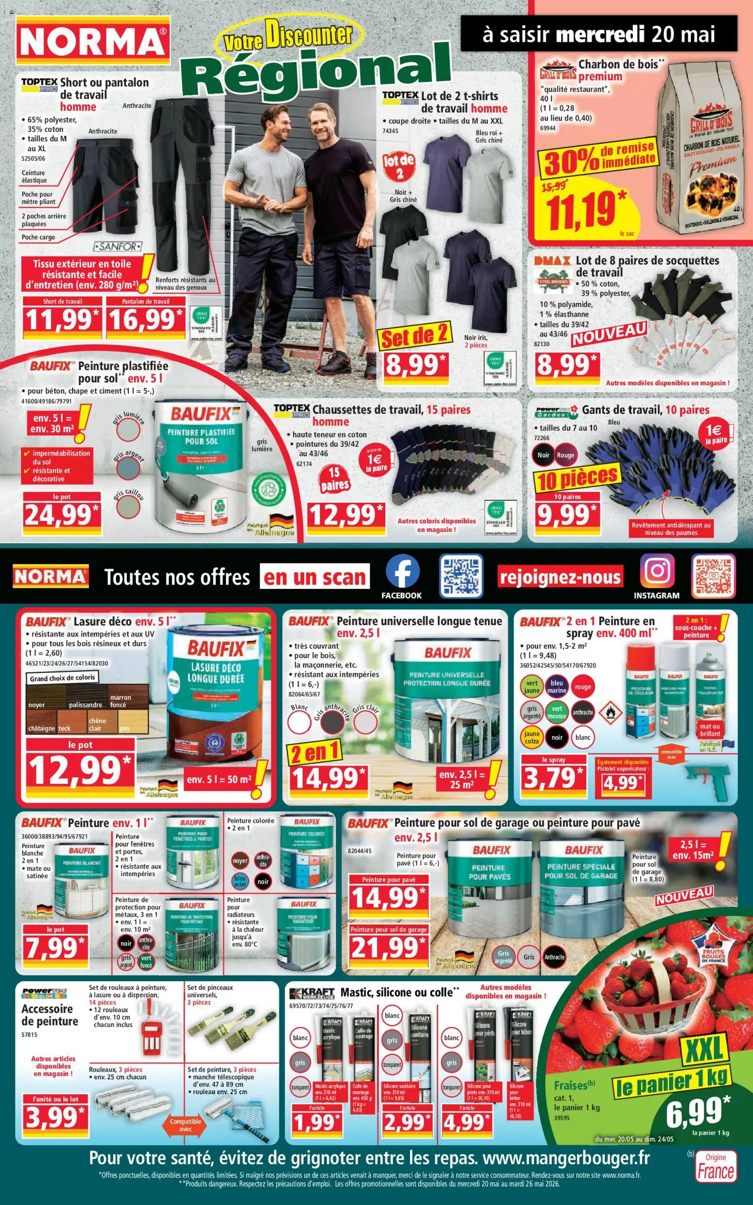 {H1} | Page: 1 | Produits: Charbon De Bois, Rouleau, Panier, Gants