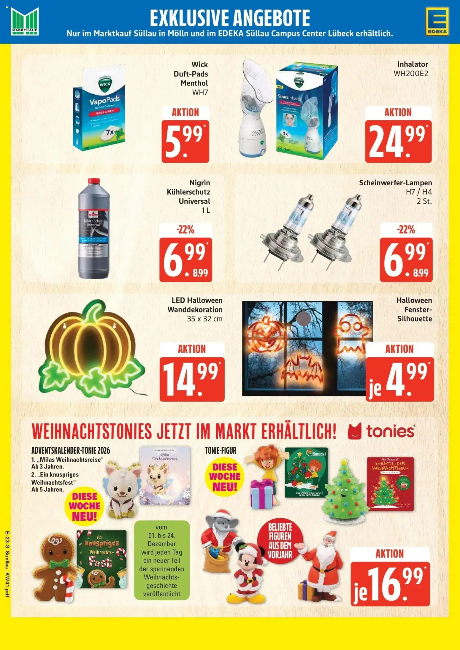 Edeka Prospekt Lübeck (ab 05.10.2026) » Angebote Online | Seite: 31