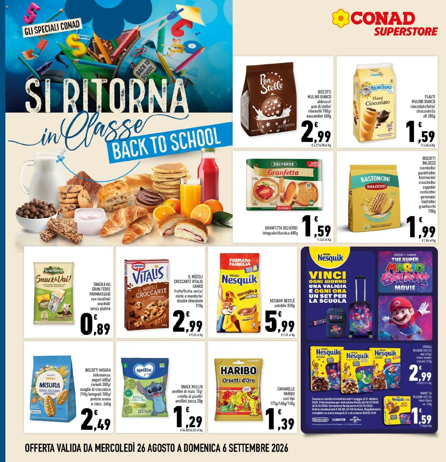 Volantino Conad del 26/08/2026 | Pagina: 14