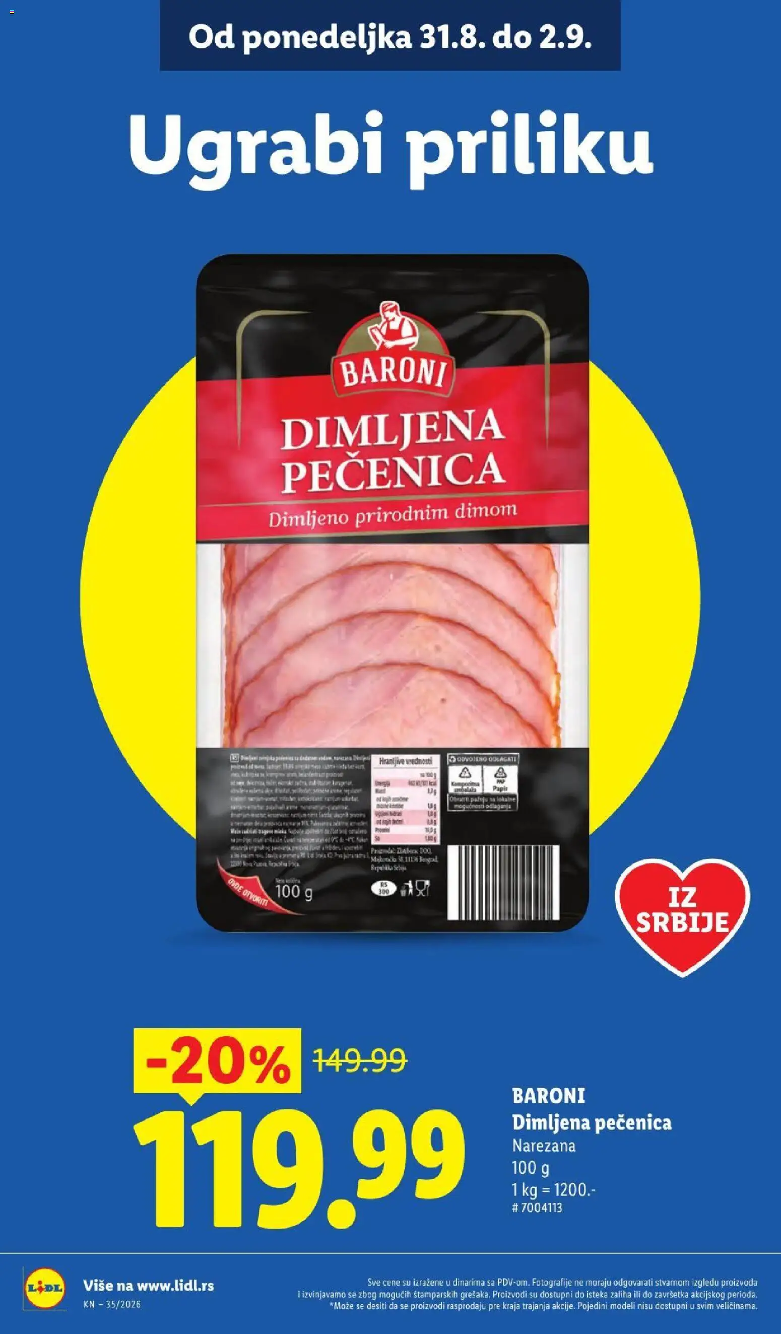 Lidl katalog - važi od 27.08.2026 | Strana: 18