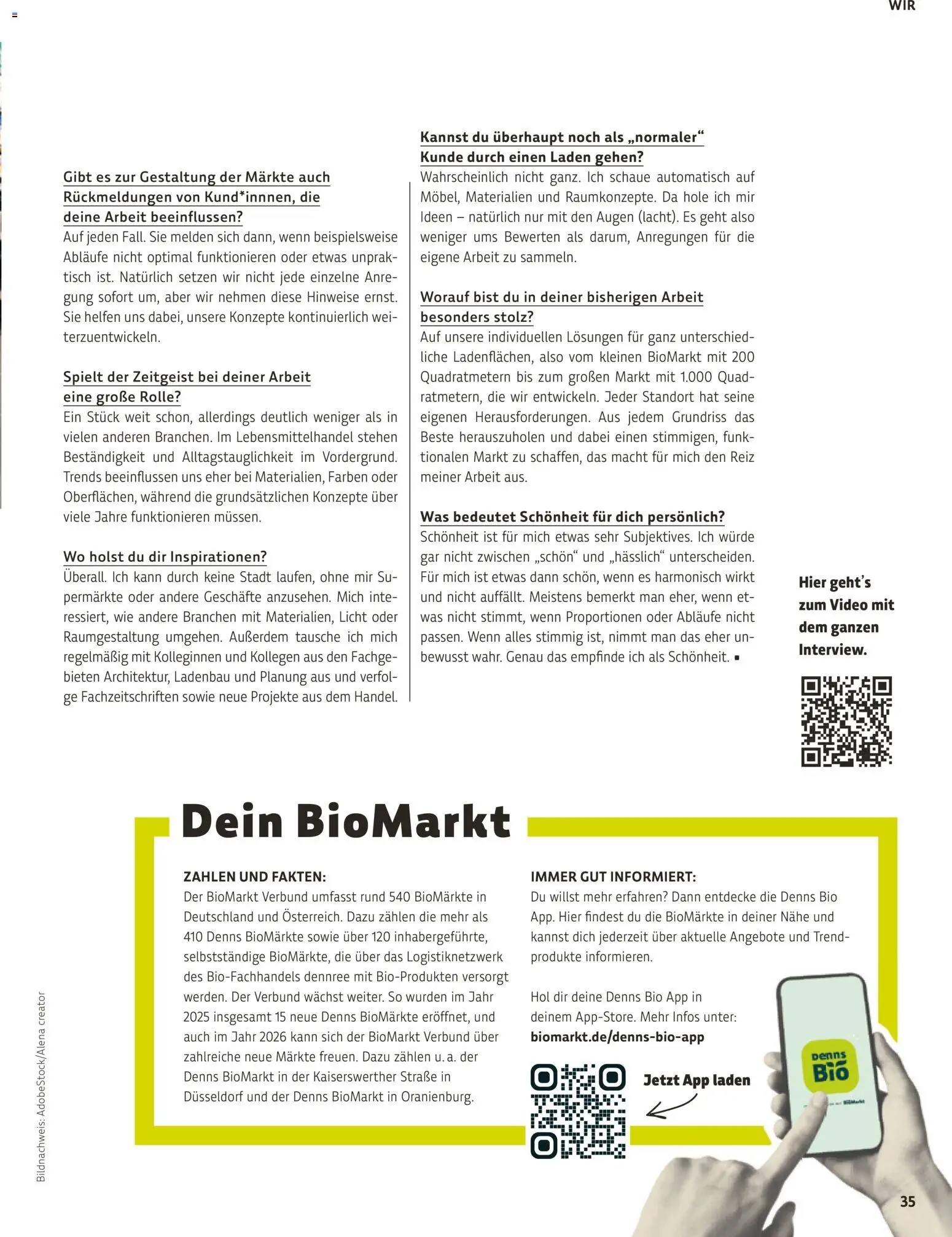 BioMarkt Kreo Magazin – gültig ab 26.10.2026 | Seite: 35 | Produkte: Tisch, Video