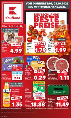 Kaufland Prospekt Hamburg ab 08.10.2026 gültig