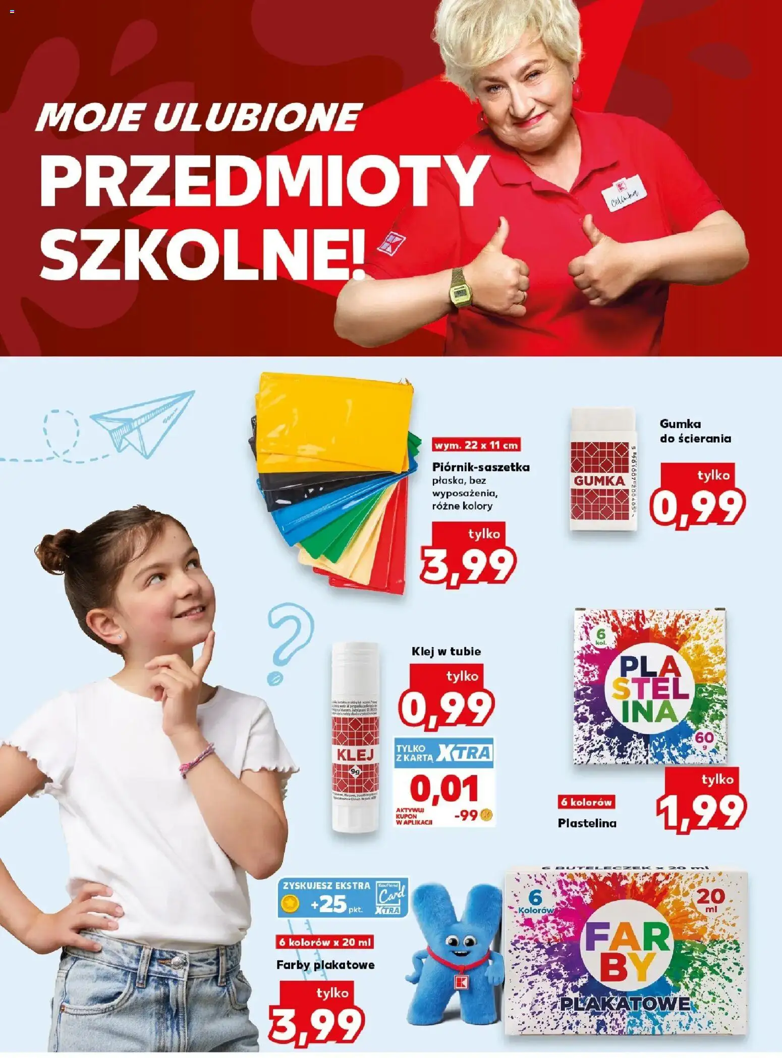 Kaufland gazetka - Katalog artykułów szkolnych od 16.07.2026 | Strona: 2 | Produkty: Karta, Plastelina