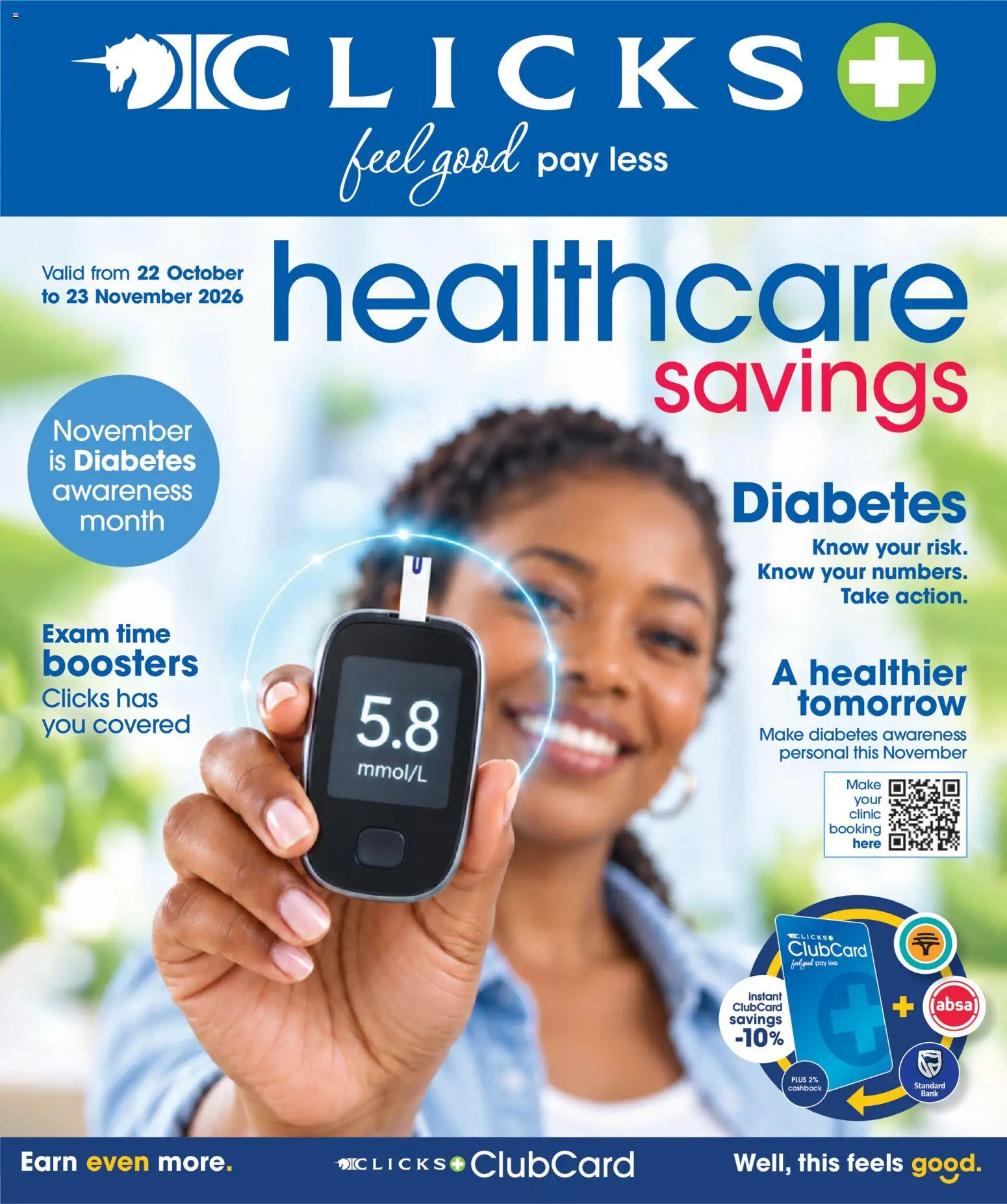 New Clicks catalogue – valid from 22/10/2026 | Page: 1