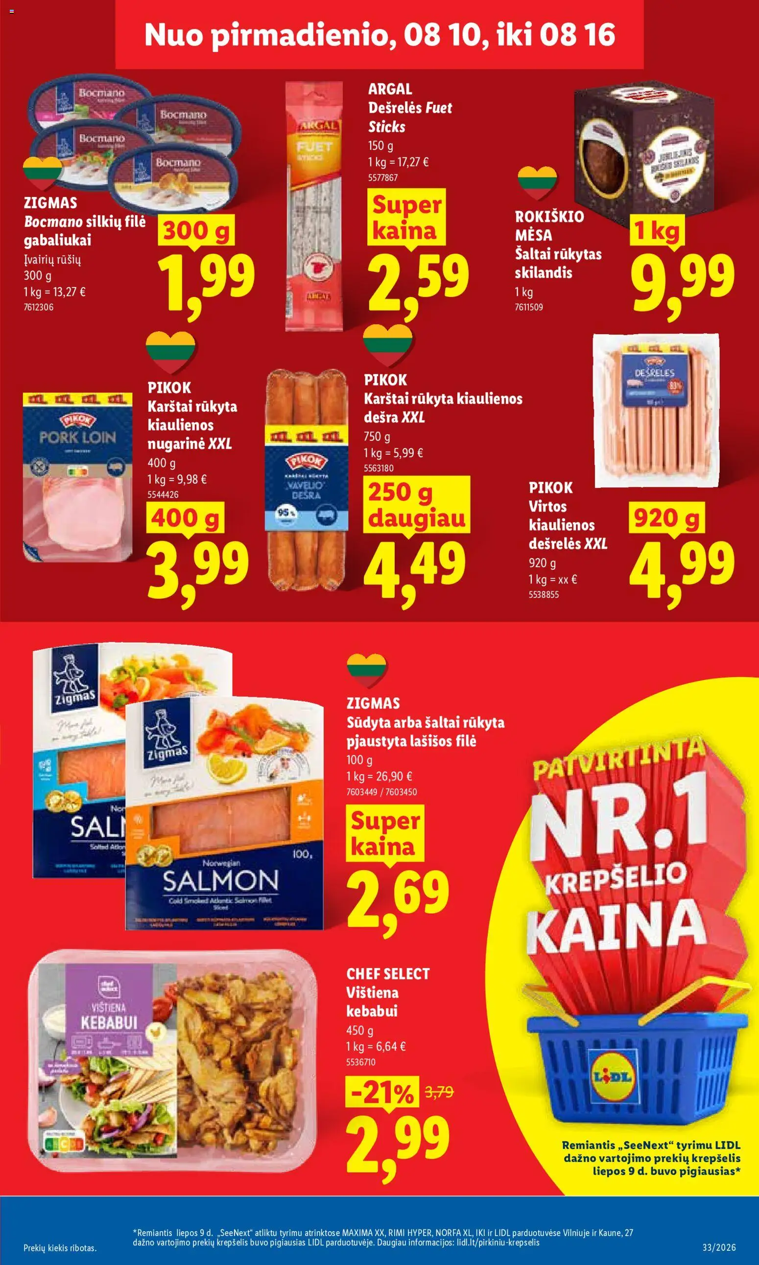 LIDL akcijos nuo 2026.08.10 | Puslapis: 9