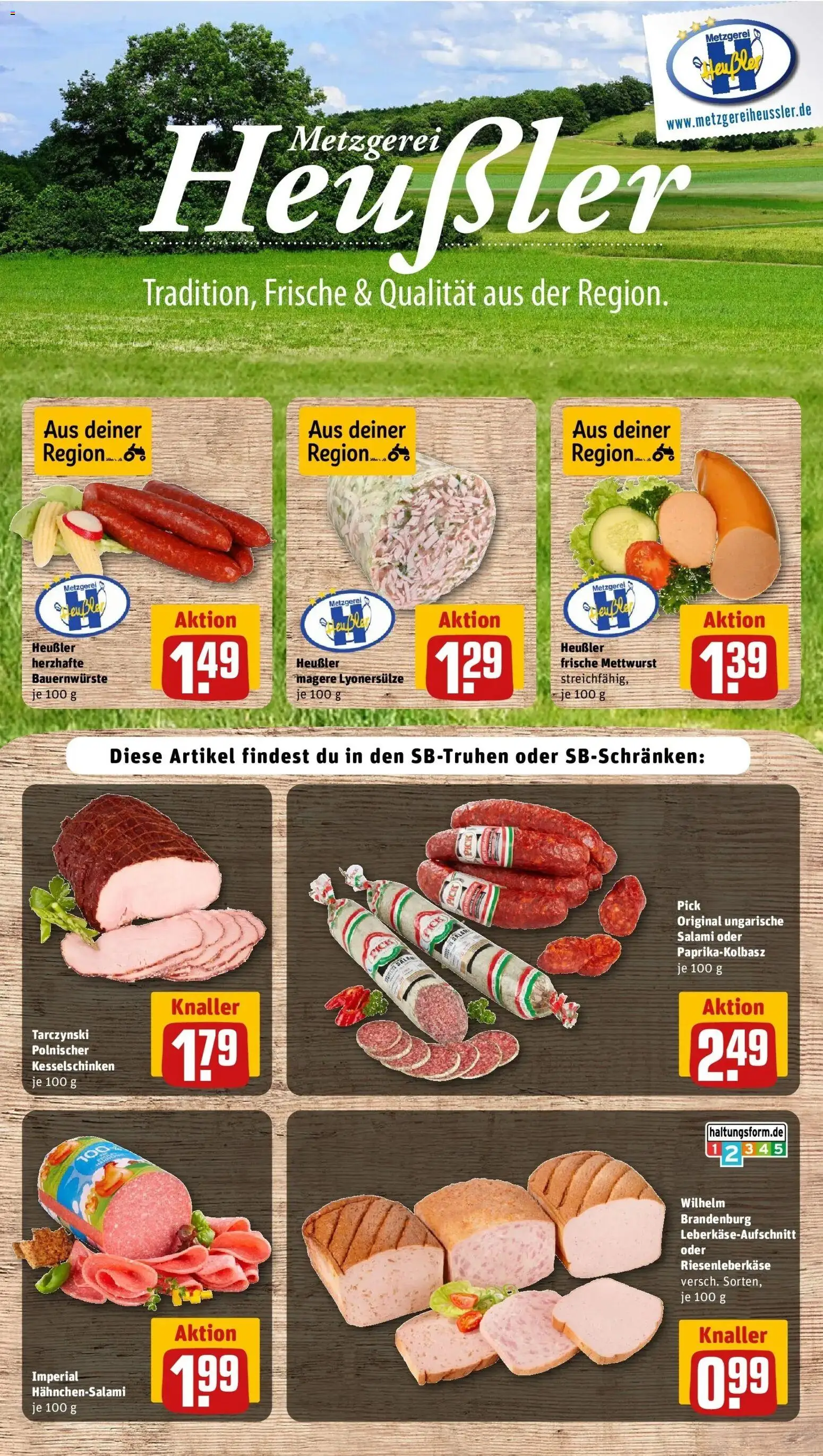 REWE Prospekt ab 14.09.2026 zum Blättern » Angebote | Seite: 7 | Produkte: Salami