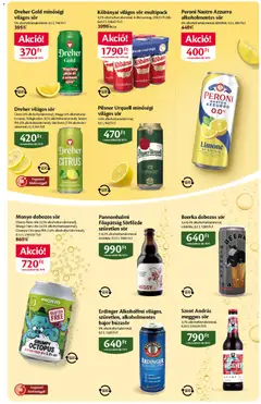 EcoFamily akciós újság - amely érvényes a következő dátumtól: 2026.07.09. | Oldal: 7 | Termékek: Pilsner urquell, Sör, Alkoholmentes sör, Mangó