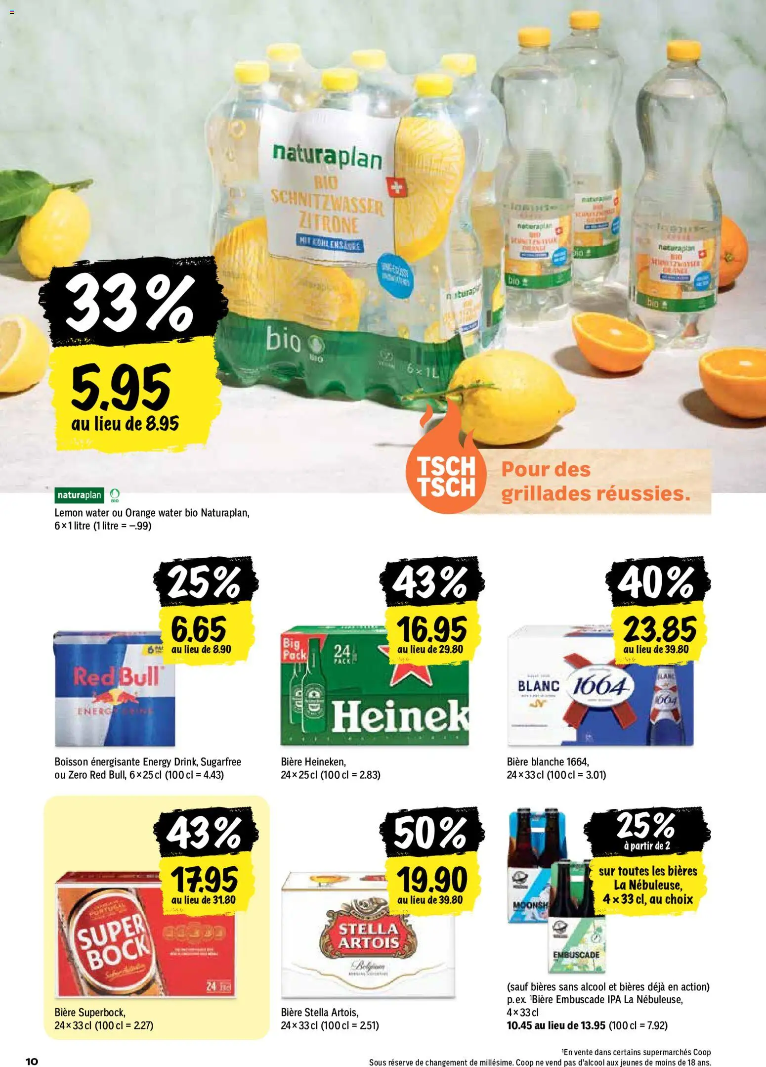 Coop aktionen FR – gültig ab 07.05.2026 | Seite: 10 | Produkte: Red bull, Zitrone