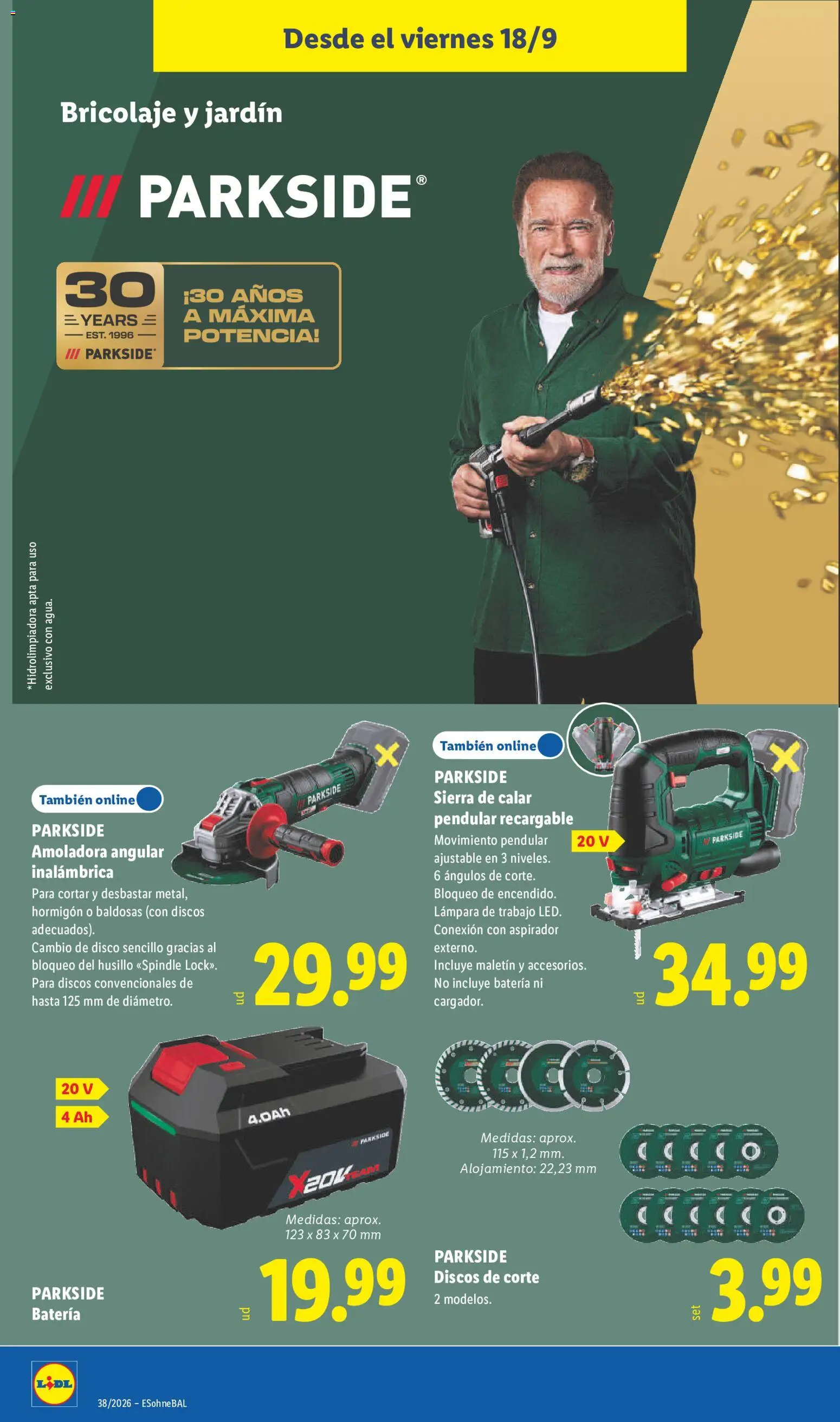 Lidl folleto de bazar │ válido desde el 14/09/2026 | Página: 16