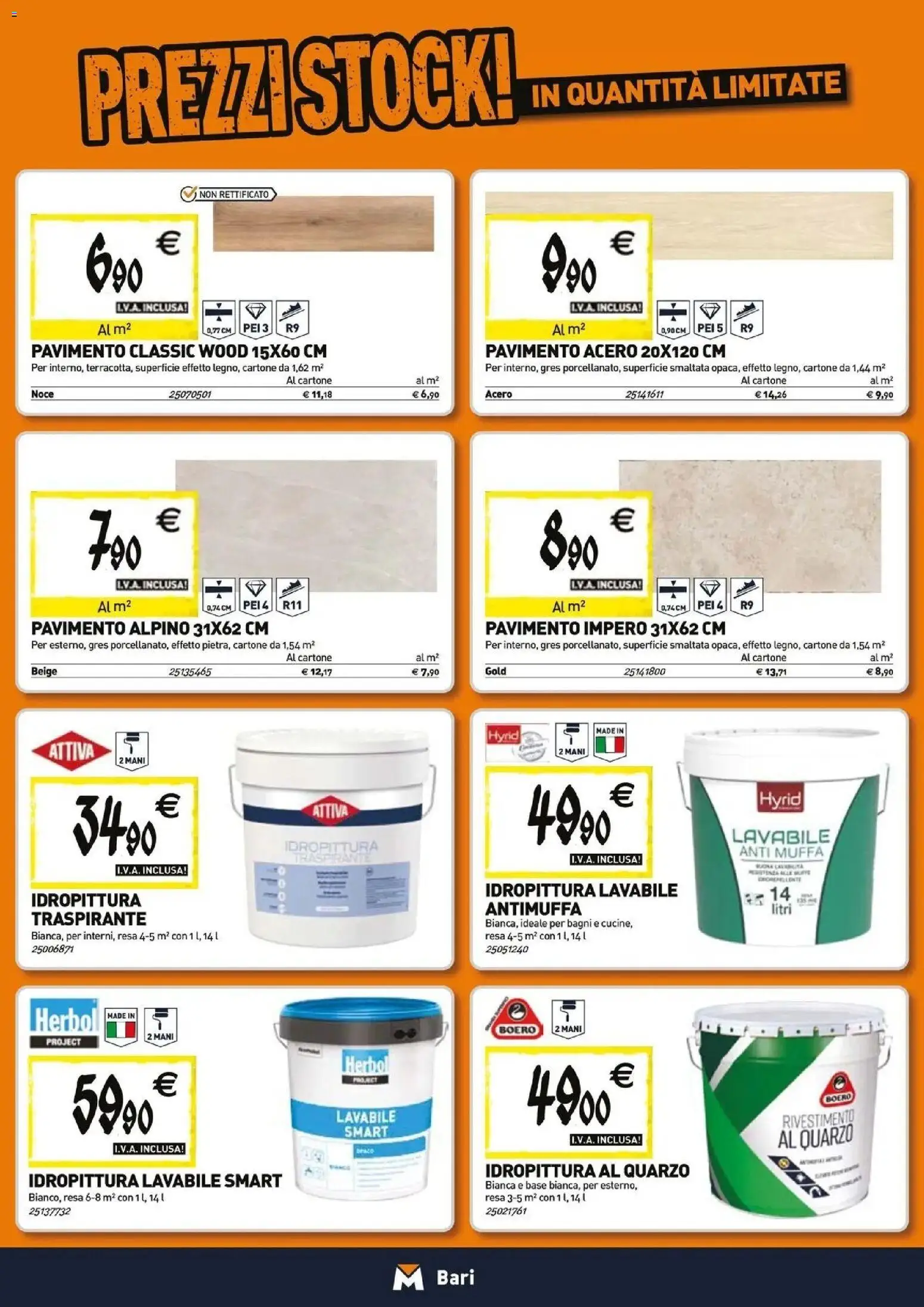 Nuovo TECNOMAT catalogo Bari dal 27/08/2026 > offerte anteprima 🛍️ | Pagina: 12 | Prodotti: Pavimento