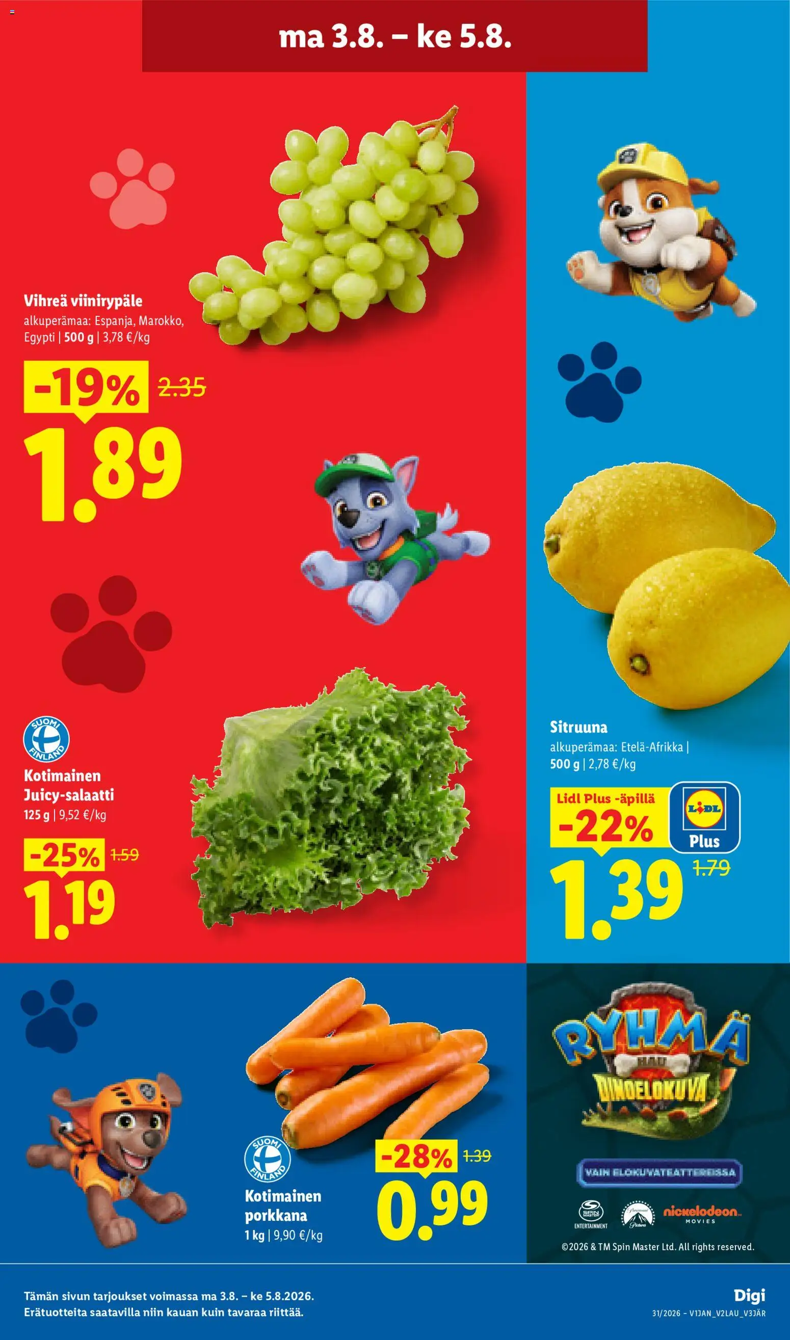 Lidl tarjoukset – voimassa 30/07/2026 alkaen | Sivu: 21