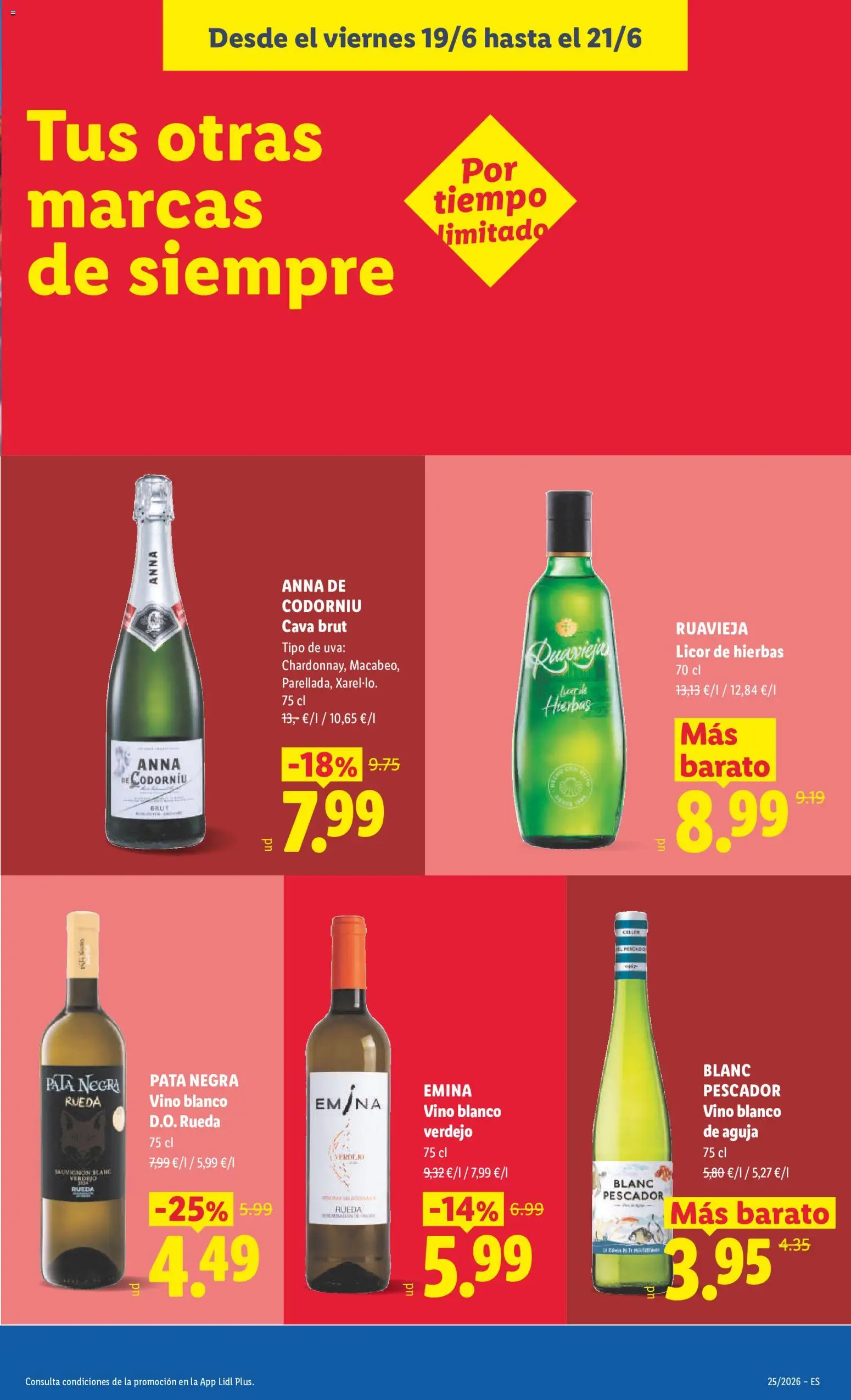 Lidl folleto Baleares │ válido desde el 15.06.2026 | Página: 49 | Productos: Licor, Vino