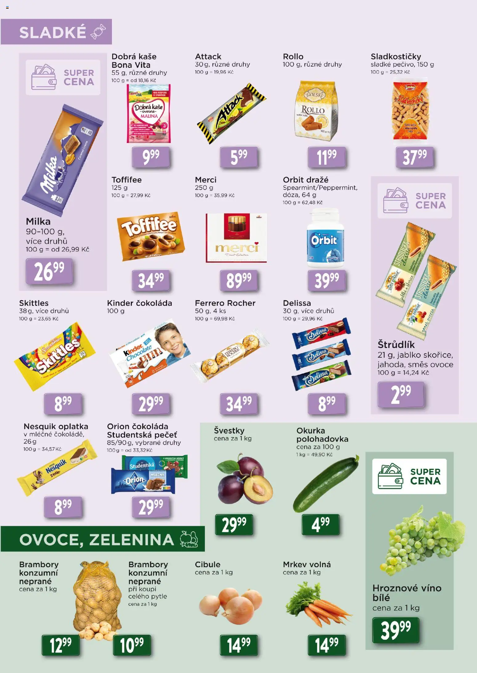 Astur & Qanto leták od 10.09.2026 | Strana: 7 | Produkty: Čokoláda, Milka, Kinder čokoláda, Okurka
