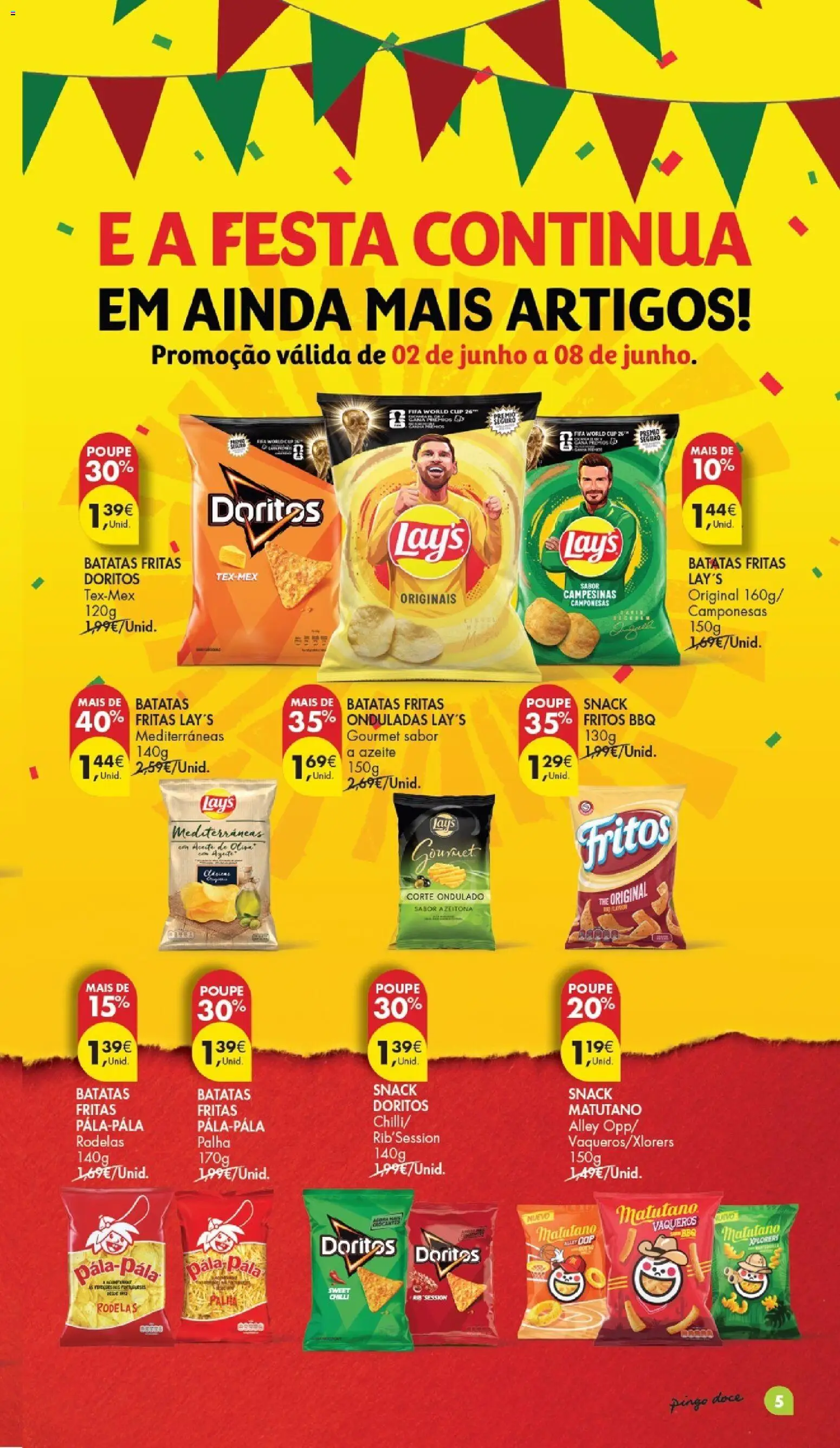 Pingo Doce  Folheto Especial Batatas │ válido de 26.05.2026 | Página: 5 | Produtos: Azeite, Batatas fritas