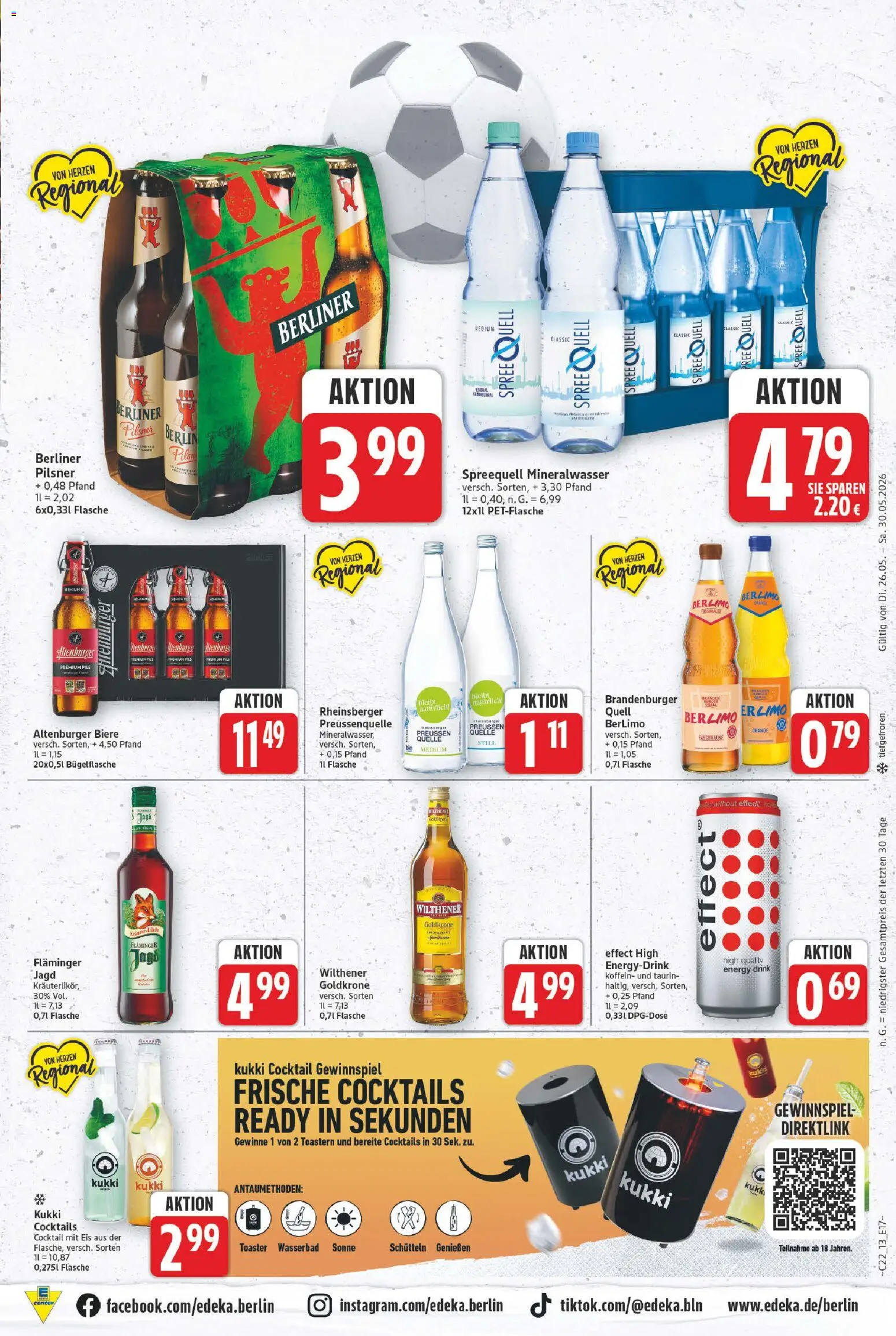 E center Prospekt – gültig ab 26.05.2026 | Seite: 17 | Produkte: Berliner, Toaster, Energy, Eis
